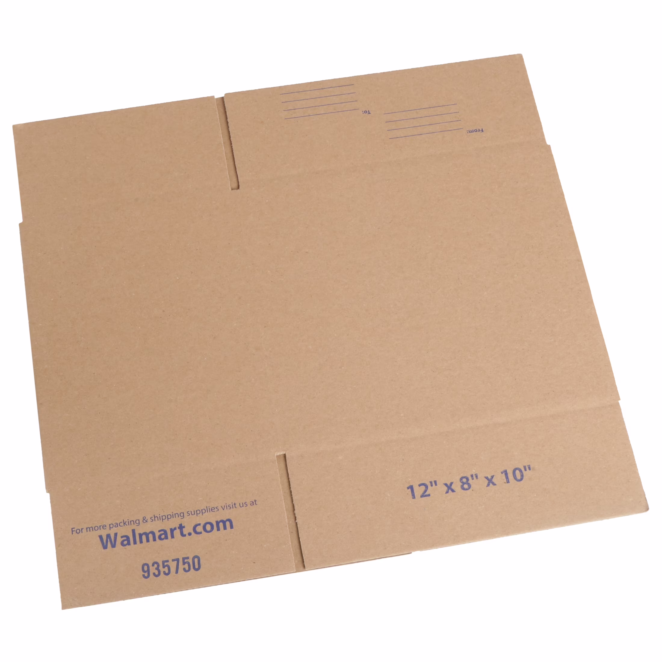 Pen+Gear Recycled Shipping Boxes, 12 in L x 10 in W x 8 in H, 30-Count