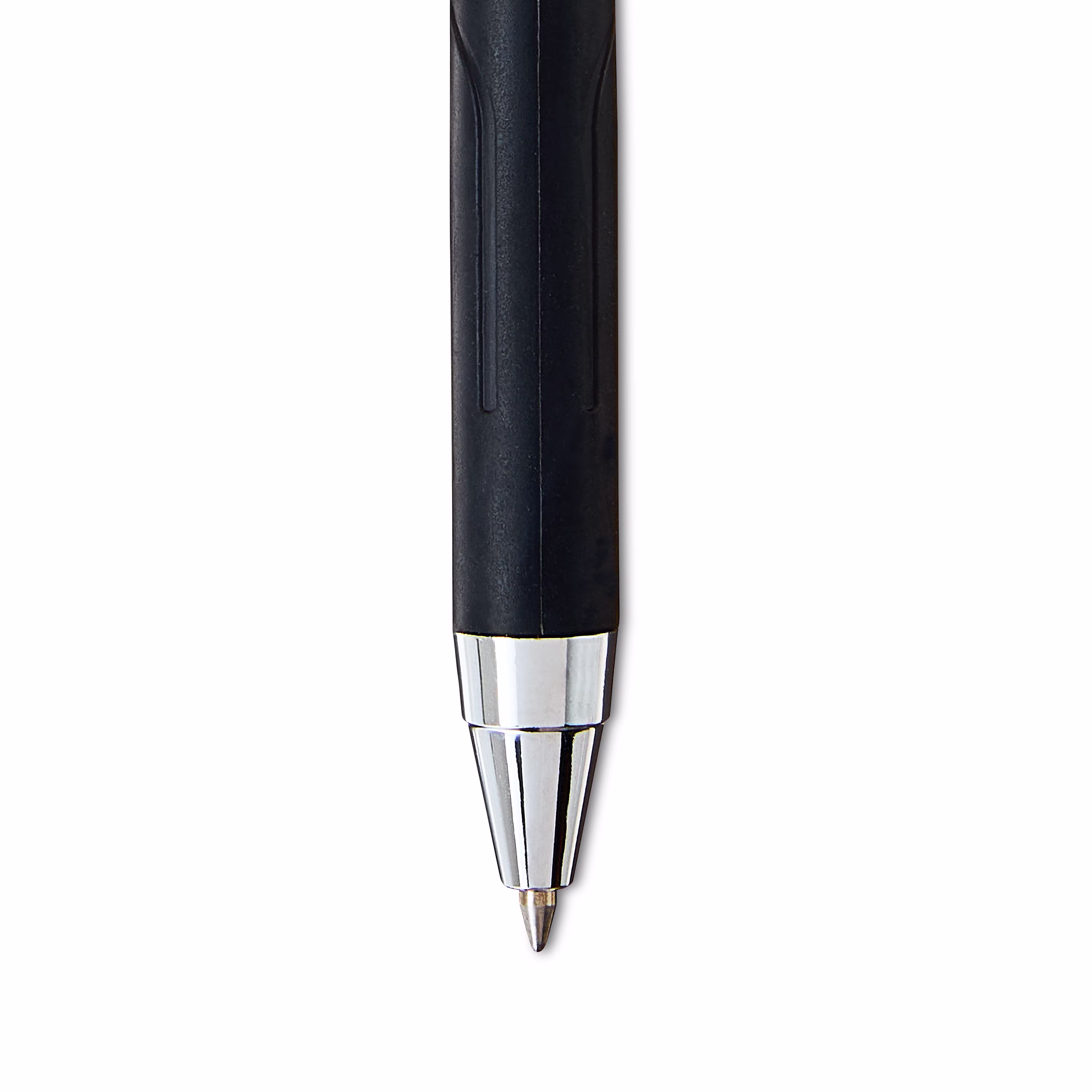 Pen+Gear Retractable Gel Pens, Medium Point, 0.7 mm, Black, 2 Count
