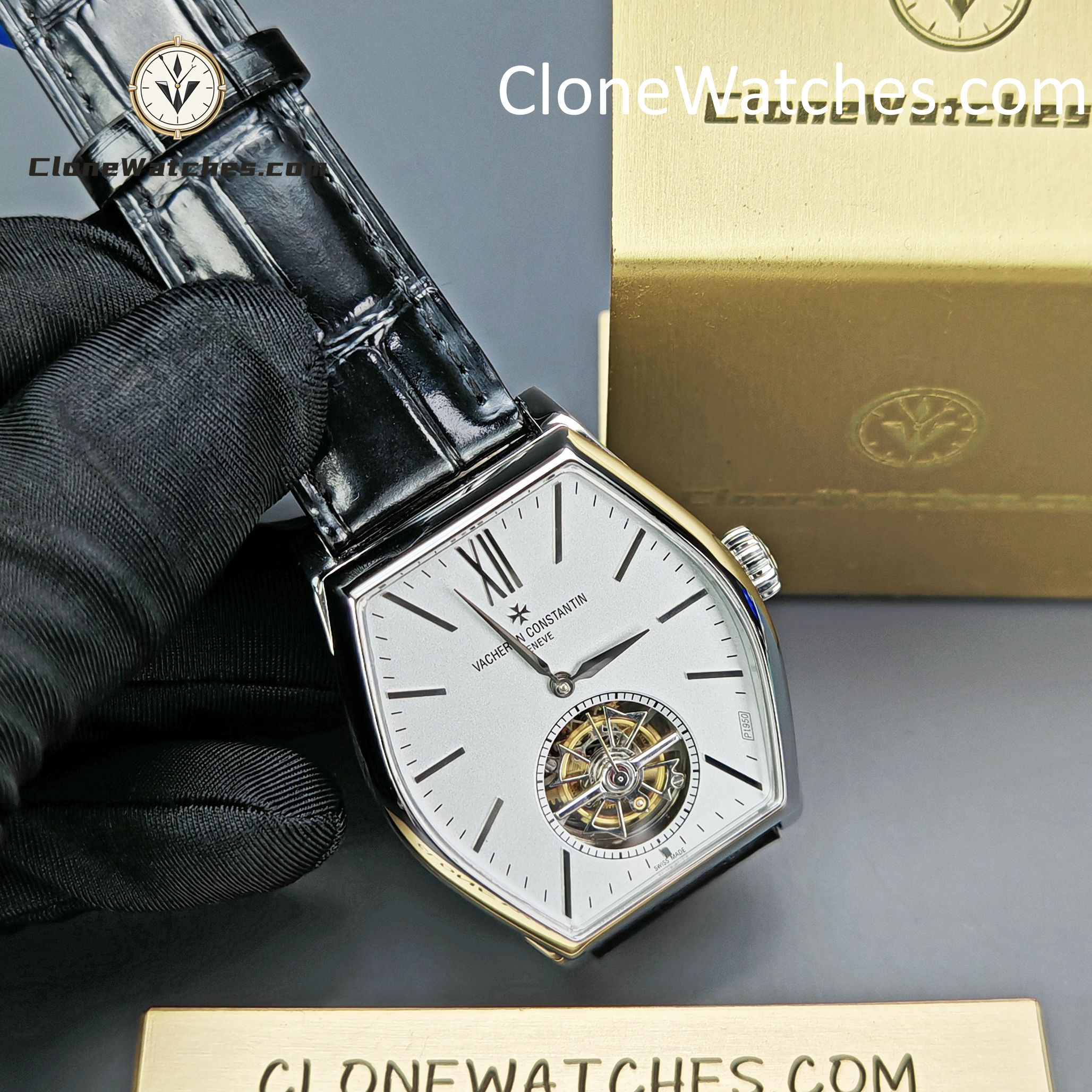 Vacheron Constantin Super Clone Watches 1:1 Malte Tourbillon 30130/000P-9876