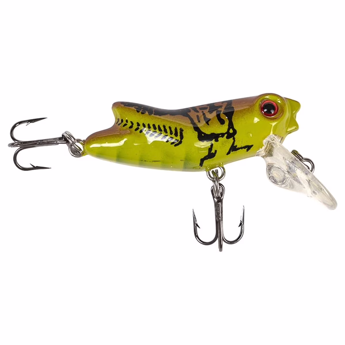 Ozark Trail Mini Hopper Crankbait, Autumn, 1/9 oz, Freshwater Fishing Lure