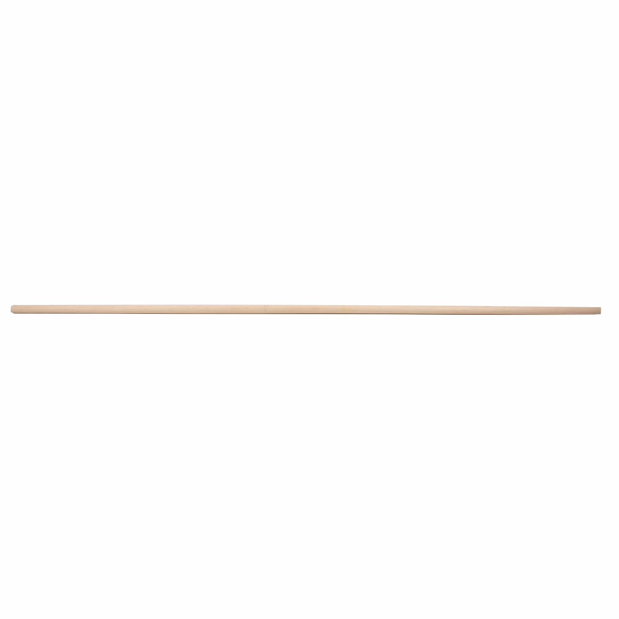 Hello Hobby Wood Dowel, 36” Long, 1/2-inch Diameter, White Ends