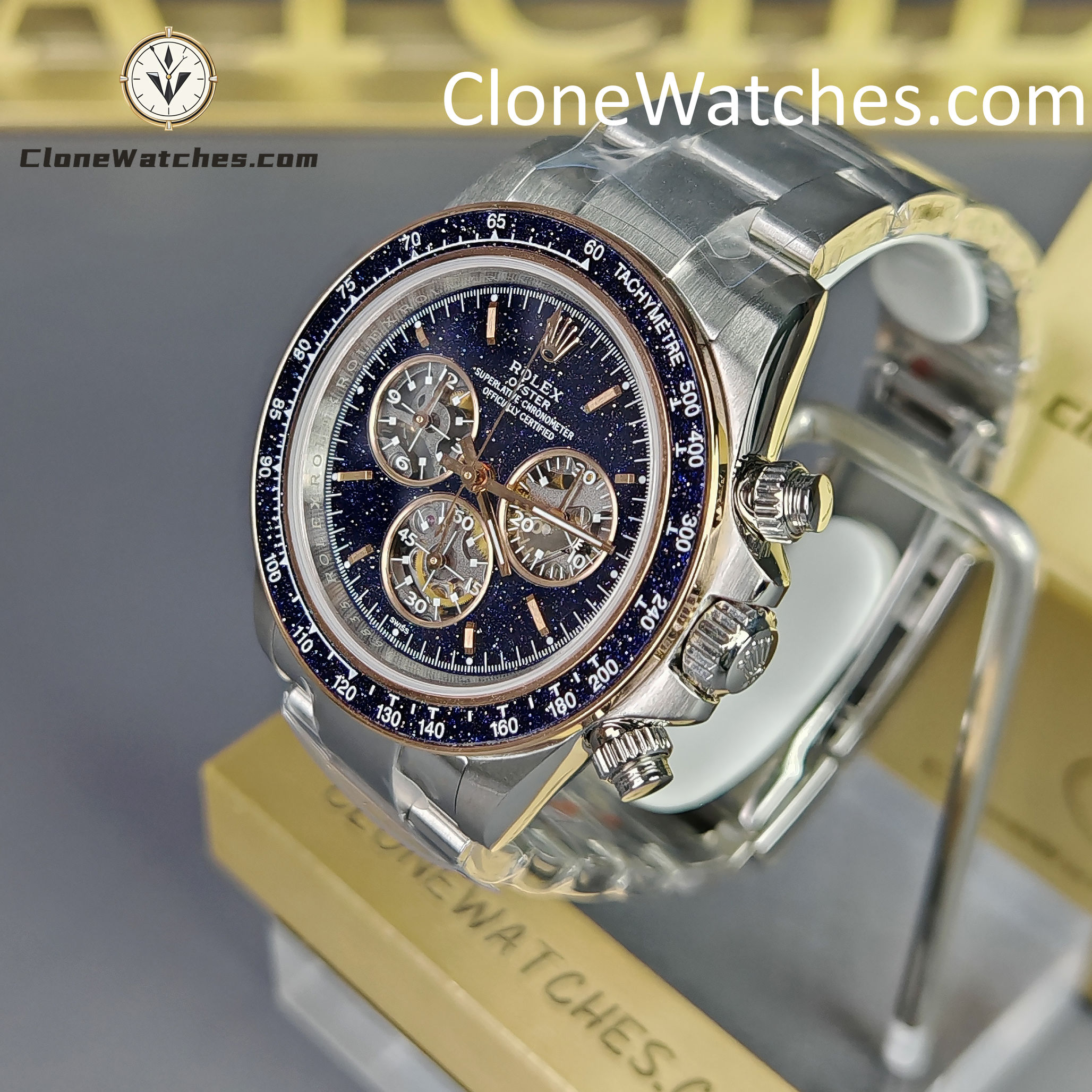 Modified Super Clone Watches 1:1 Rolex Daytona x Les Artisans de Genève Ventura