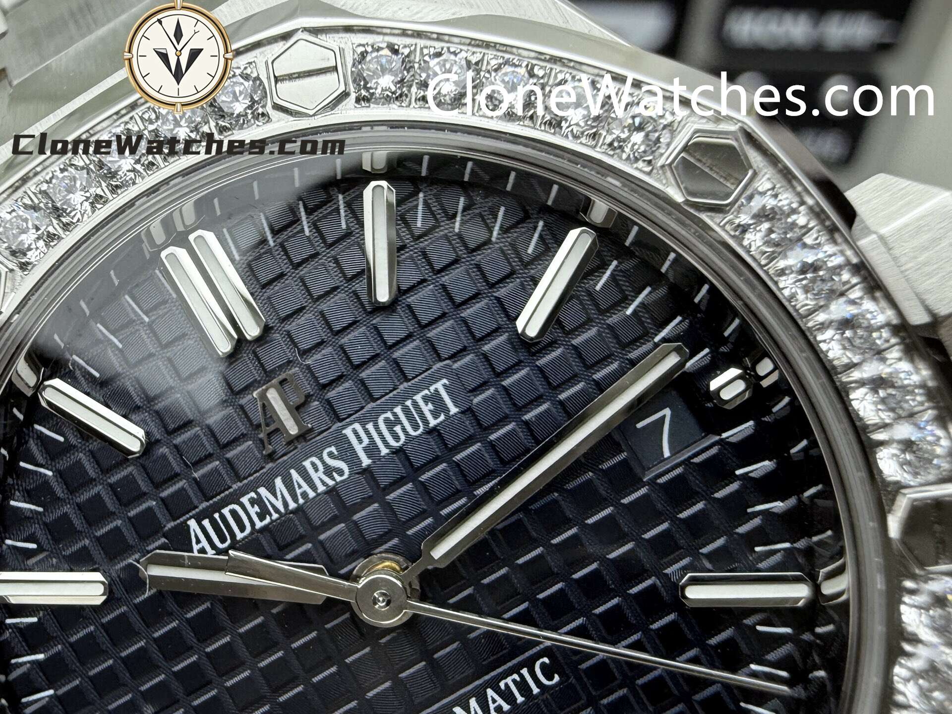 Audemars Piguet Super Clone Watches 1:1 Royal Oak 15451ST Black Dial 37MM