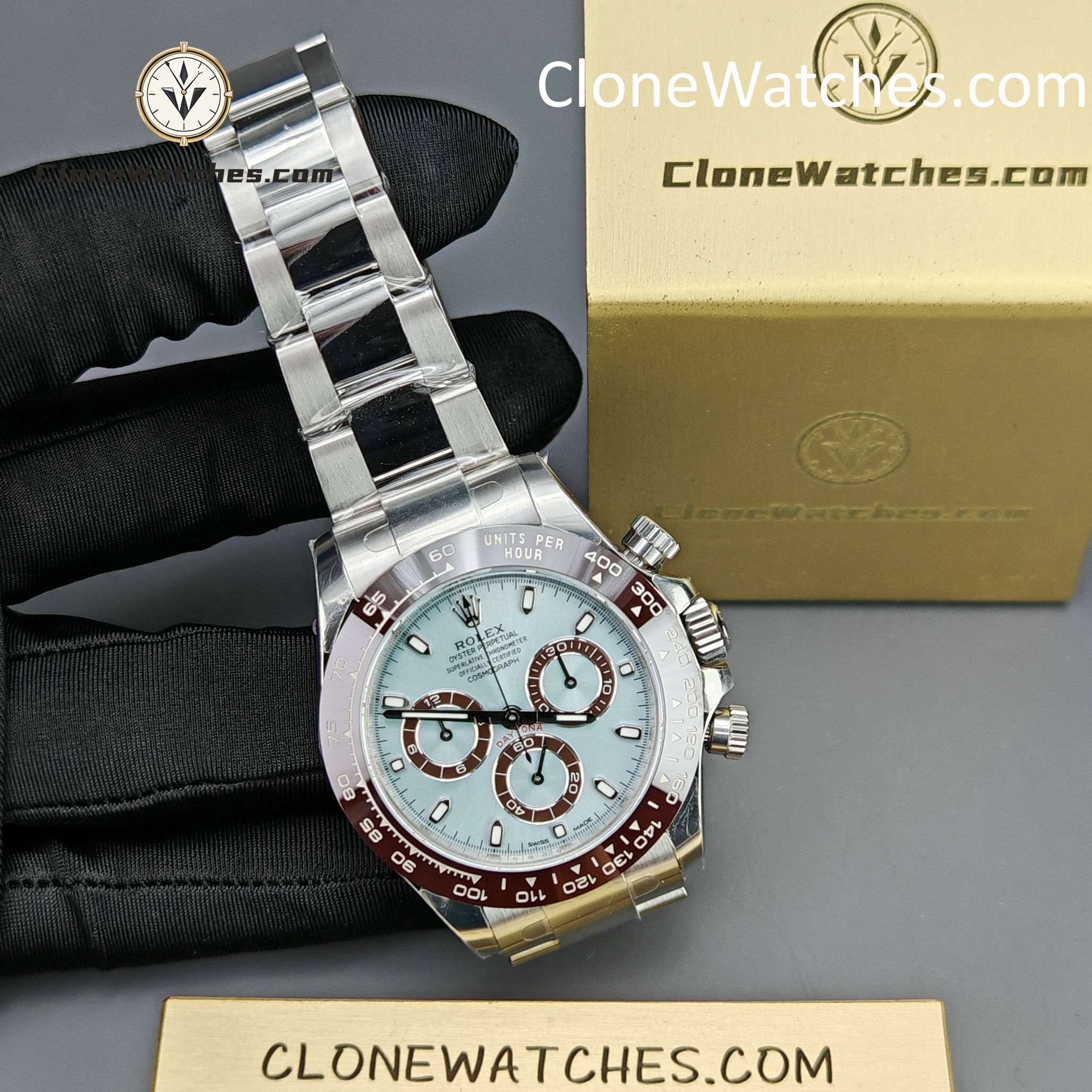 Rolex Super Clone Watches 1:1 ICE BLUE Daytona m116506-0001 4130 Movement