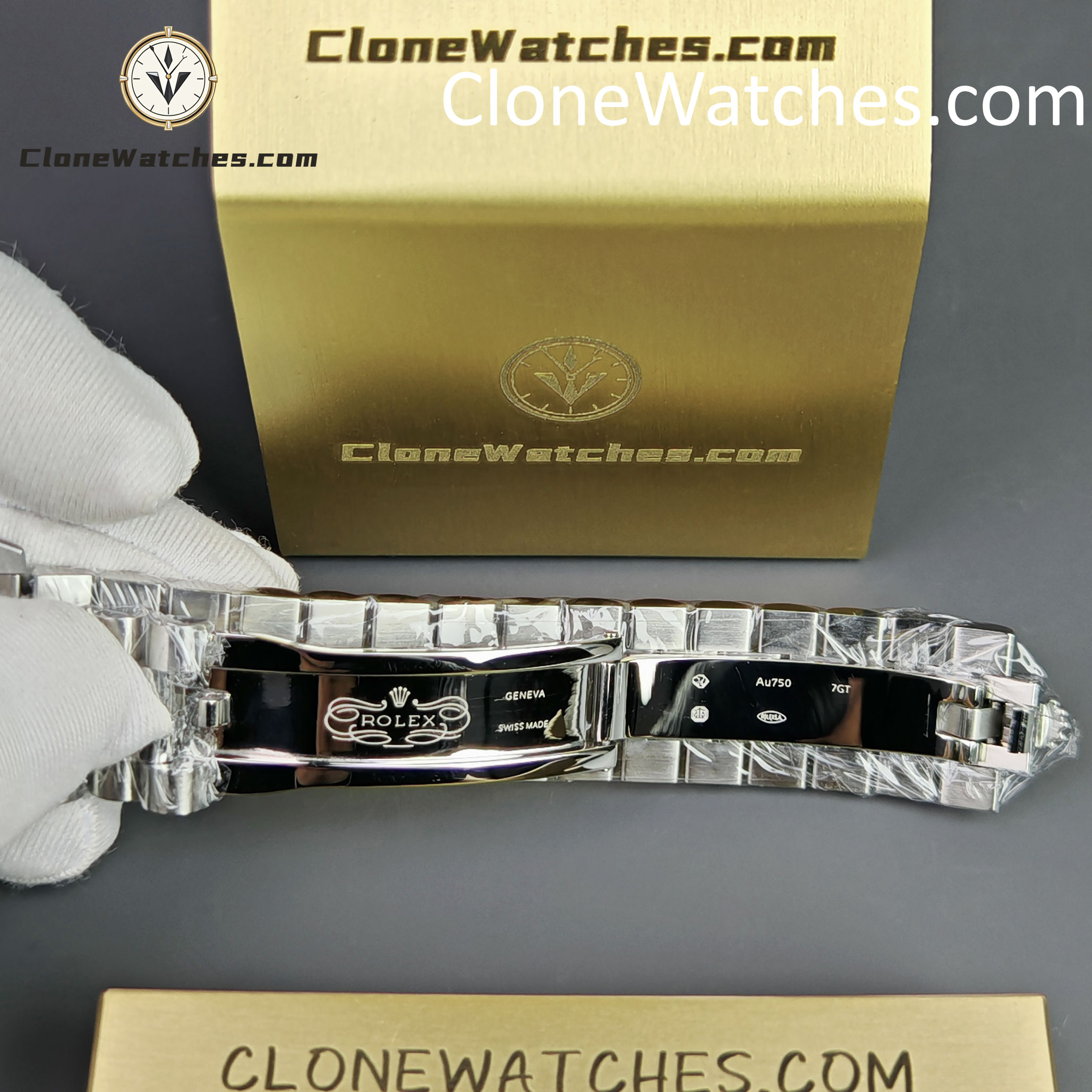 Rolex Super Clone Watches 1:1 Day Date Ice Blue Diamond Bezel Dial 40mm 228396TBR 3255 Movement