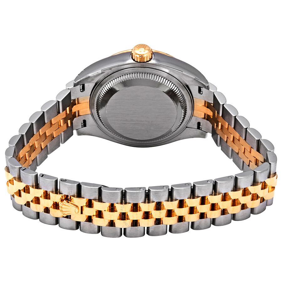 Rolex Datejust White Dial Automatic Ladies Steel and 18K Yellow Gold Jubilee Watch 279173WRJ（Lifetime free warranty+90-days replacement service & Refund!.）