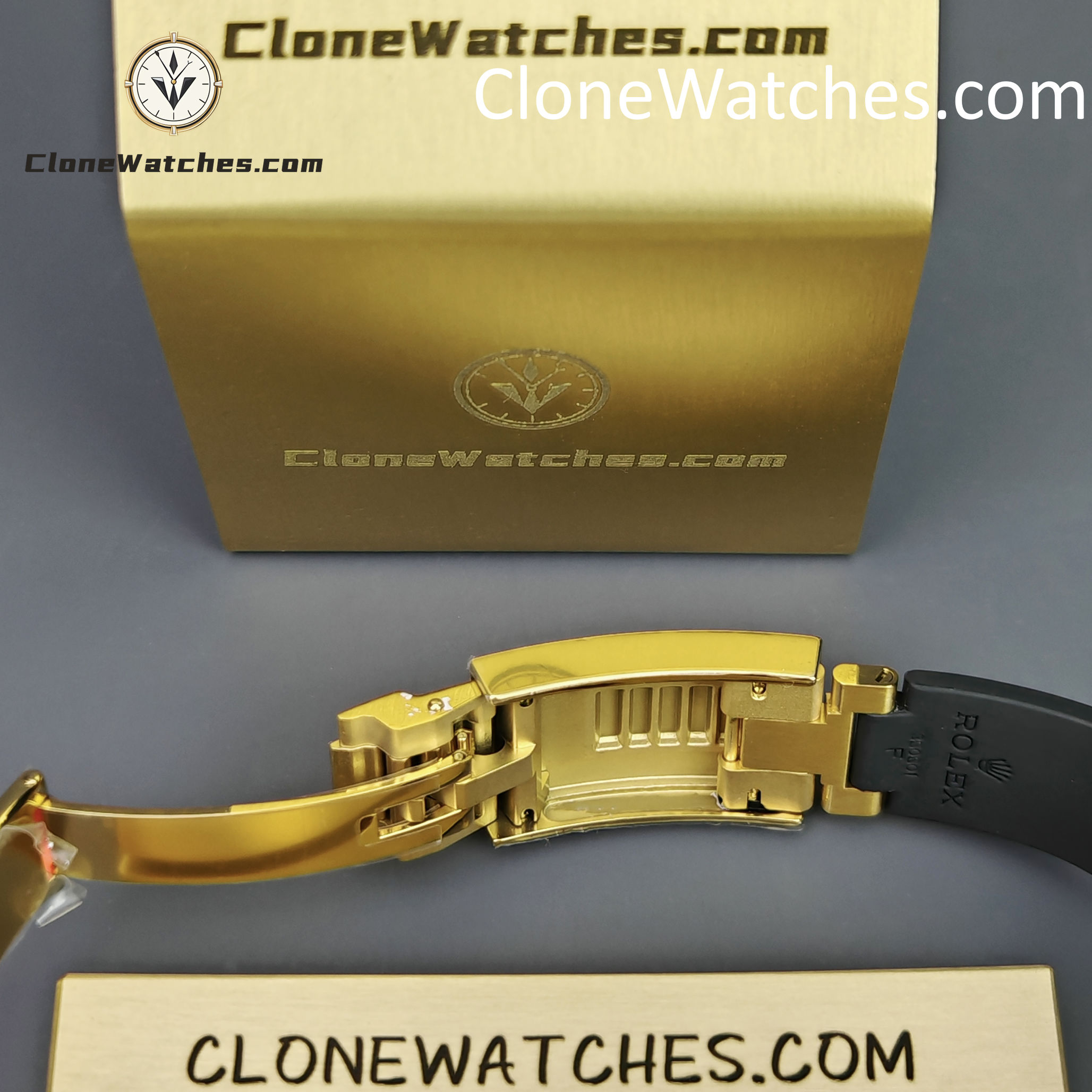 Rolex Super Clone Watches 1:1 Daytona 18k Gold M126518ln-0008 4131 Movement