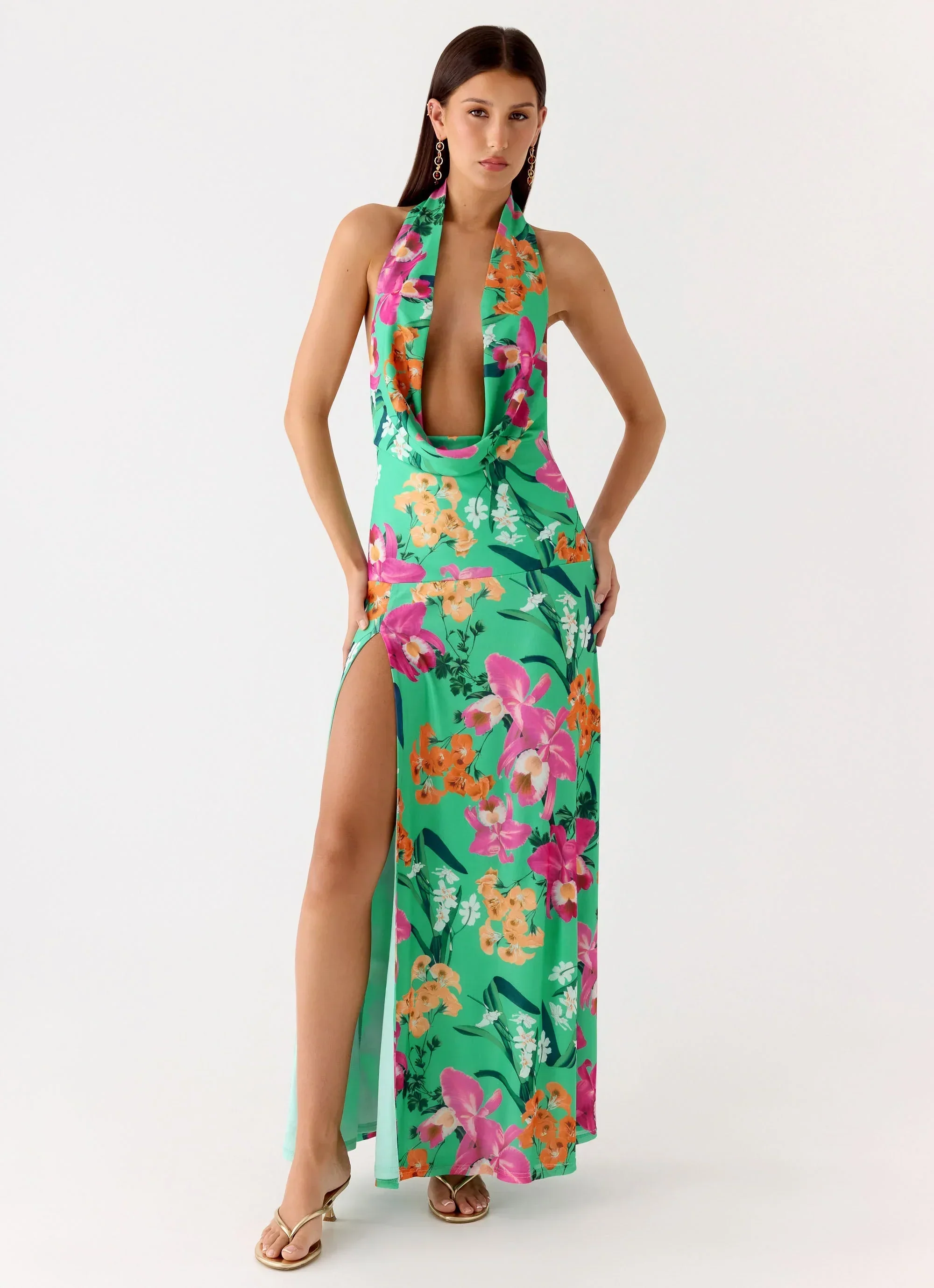 Zoriana Maxi Dress - Jungle Bloom