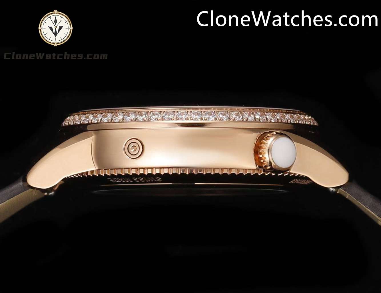 Vacheron Constantin Super Clone Watches 1:1 Égérie Moon Phase 8005F/000R-B958 Grey Dial