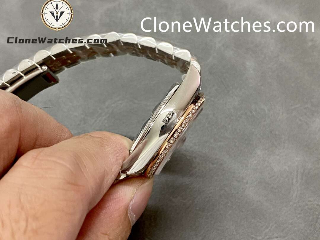 Rolex Super Clone Watches 1:1 DateJust m278381rbr-0006 Jubilee 31MM 2236 Movement