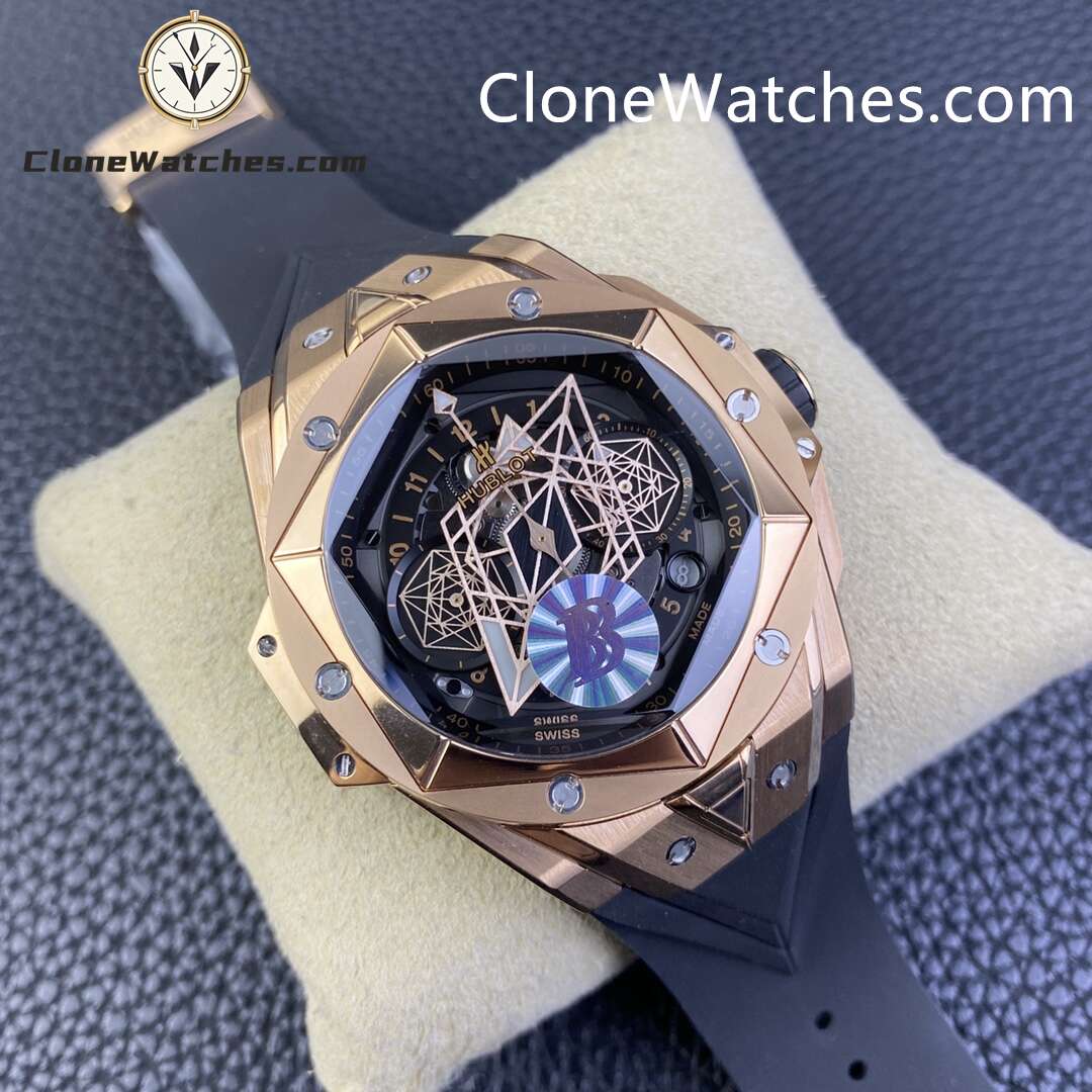 Hublot Super Clone Watches 1:1 Big Bang Unico Sang Bleu II 45MM 418.OX.1108.RX.MXM19