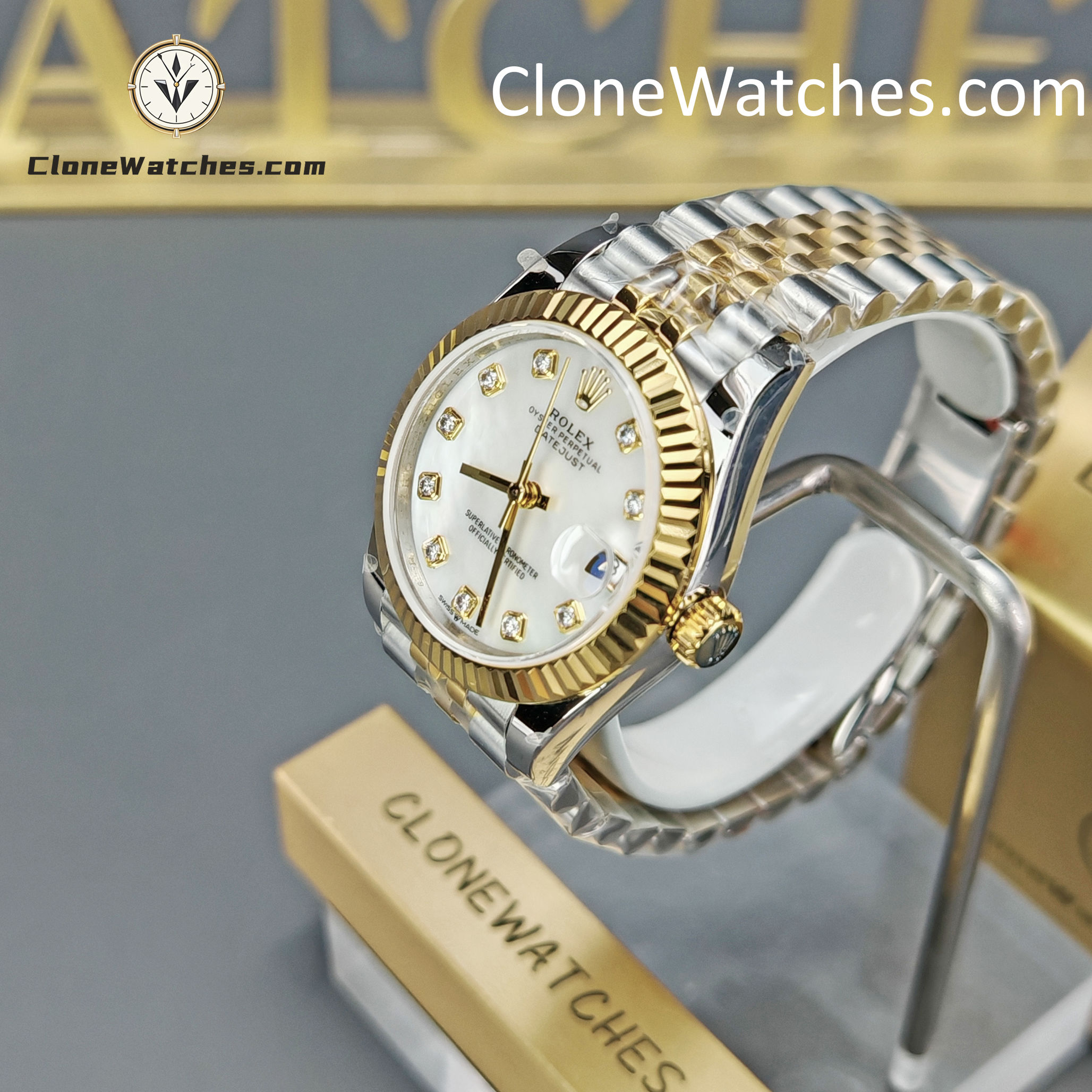 Rolex Super Clone Watches 1:1 DateJust m278273-0028 Jubilee 31MM 2236 Movement