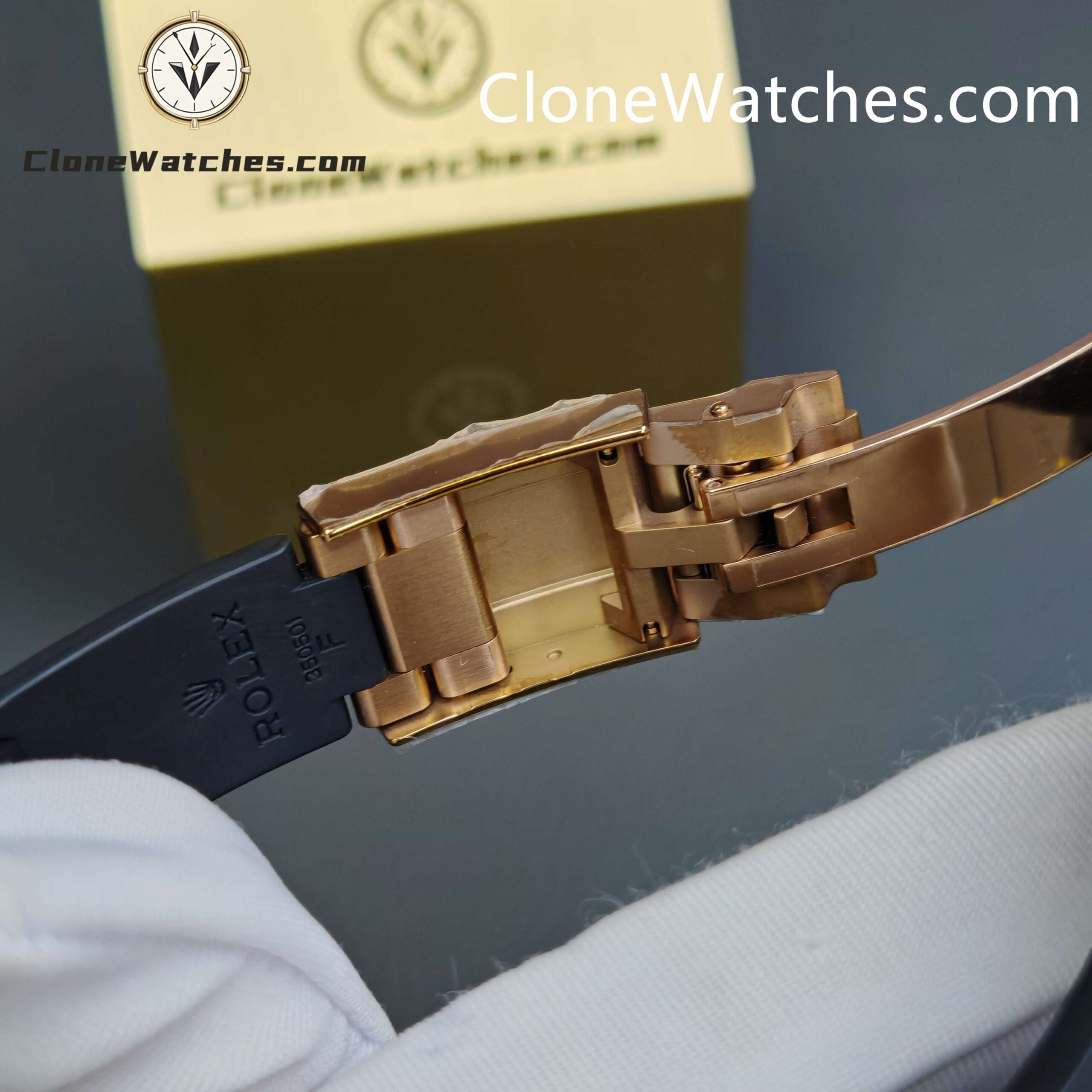 Rolex Super Clone Watches 1:1 Daytona 116515 Oysterflex Strap 4130 Movement