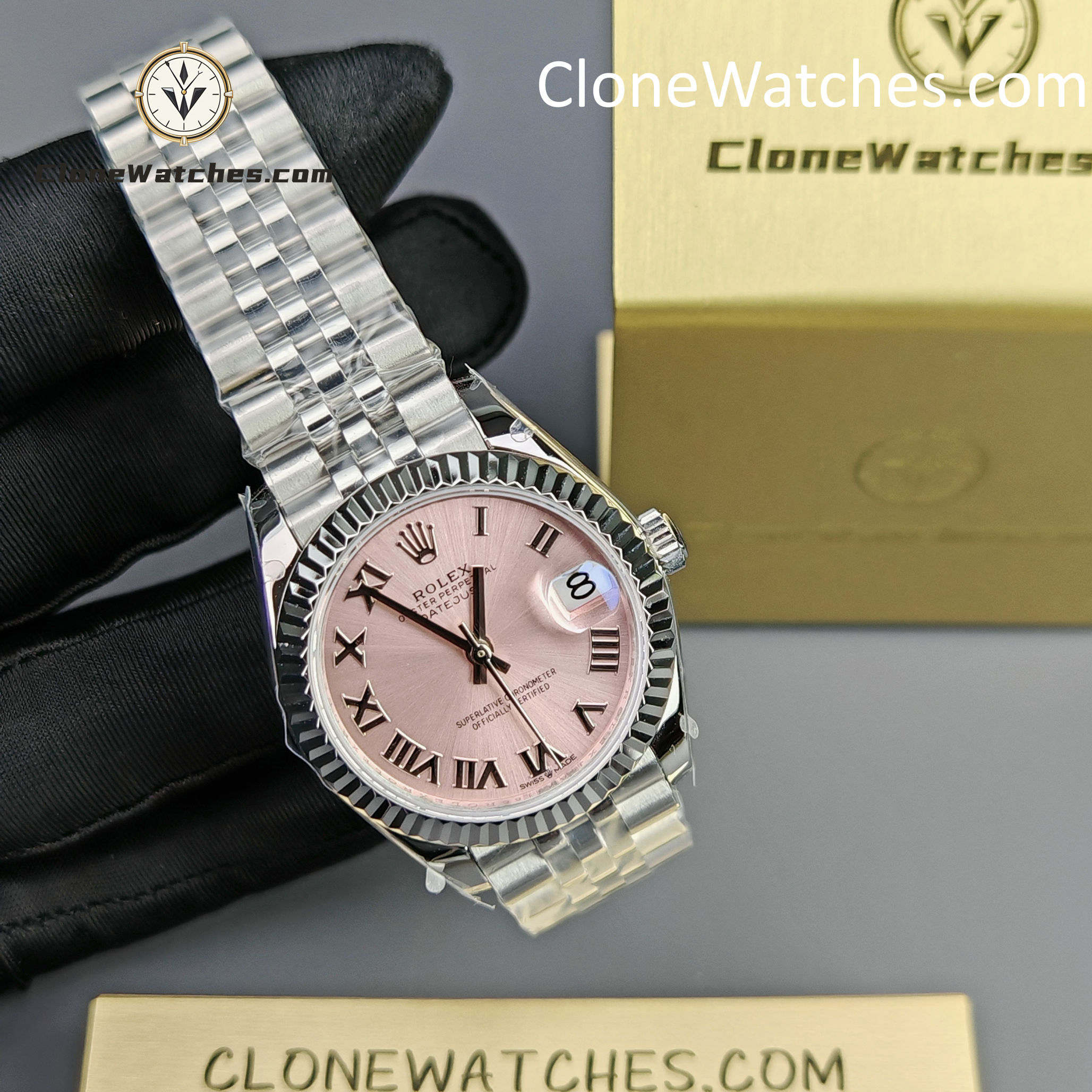 Rolex Super Clone Watches 1:1 DateJust m278274-0020 Jubilee 31MM 2236 Movement