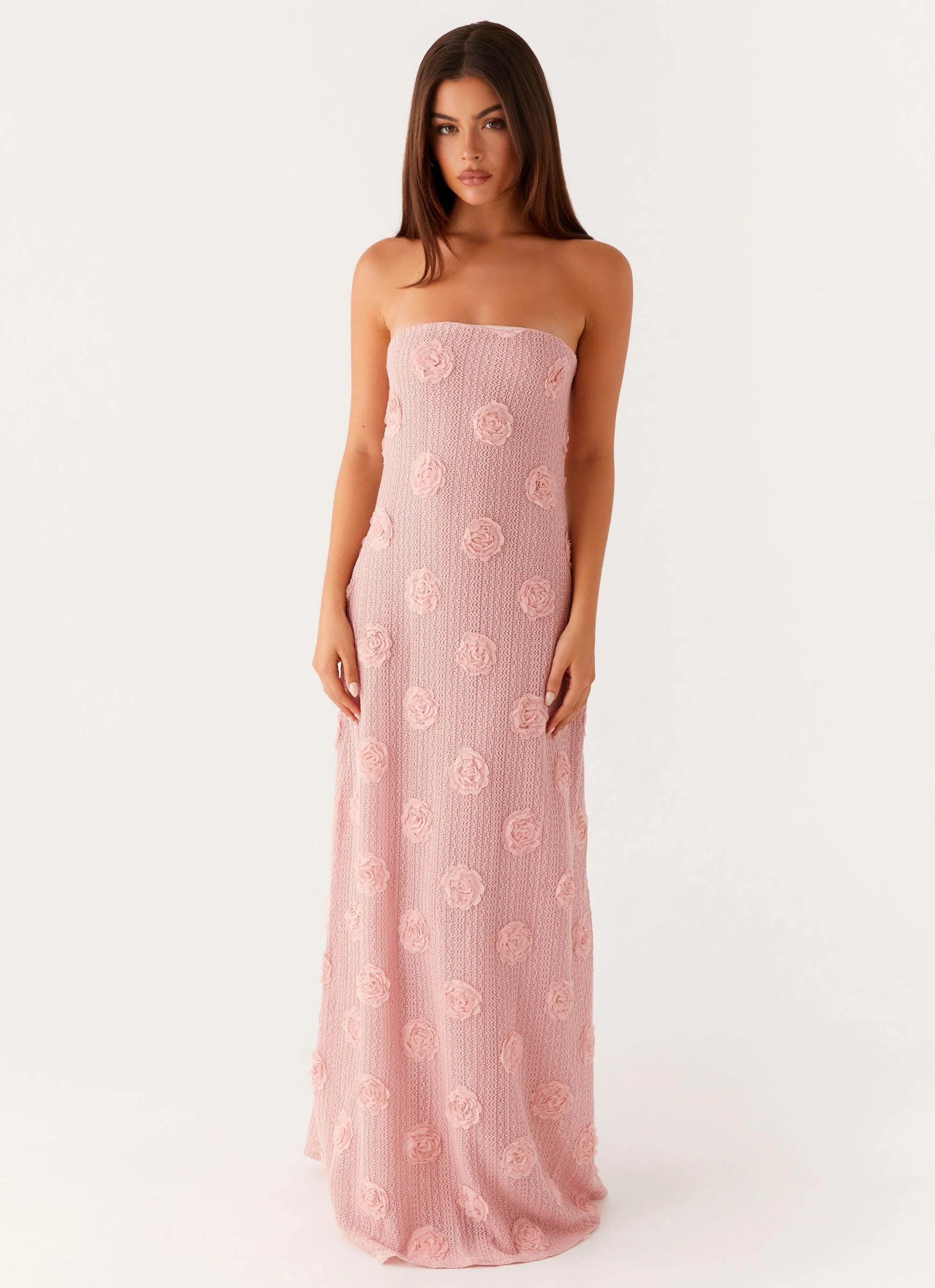 Holly Maxi Dress - Pink