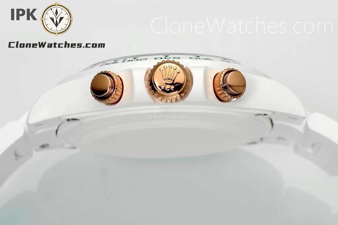 Modified Super Clone Watches 1:1 AET Rolex Daytona Full Ceramic British Racing Green 4130 Movement