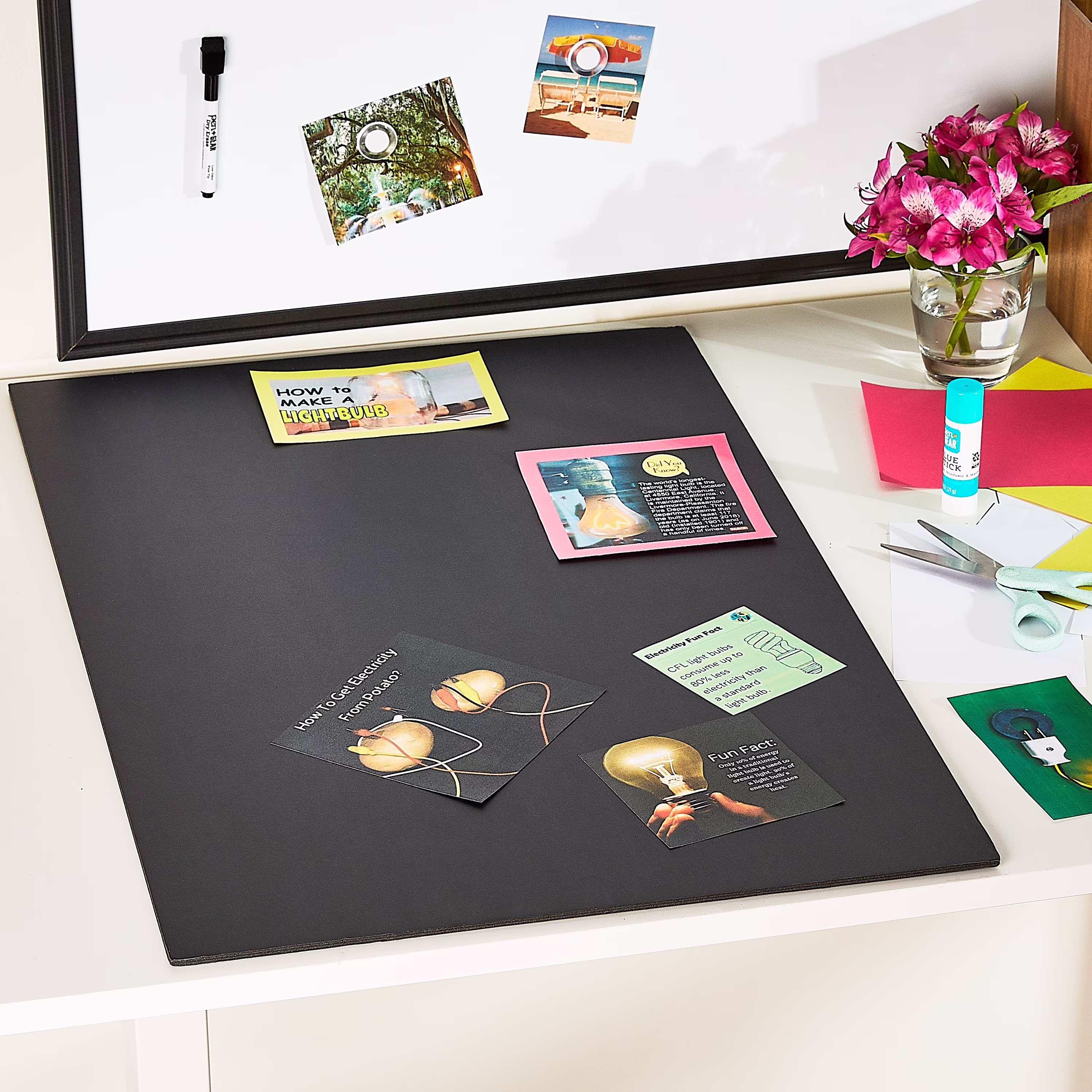 Pen+Gear Black Foam Board, 20
