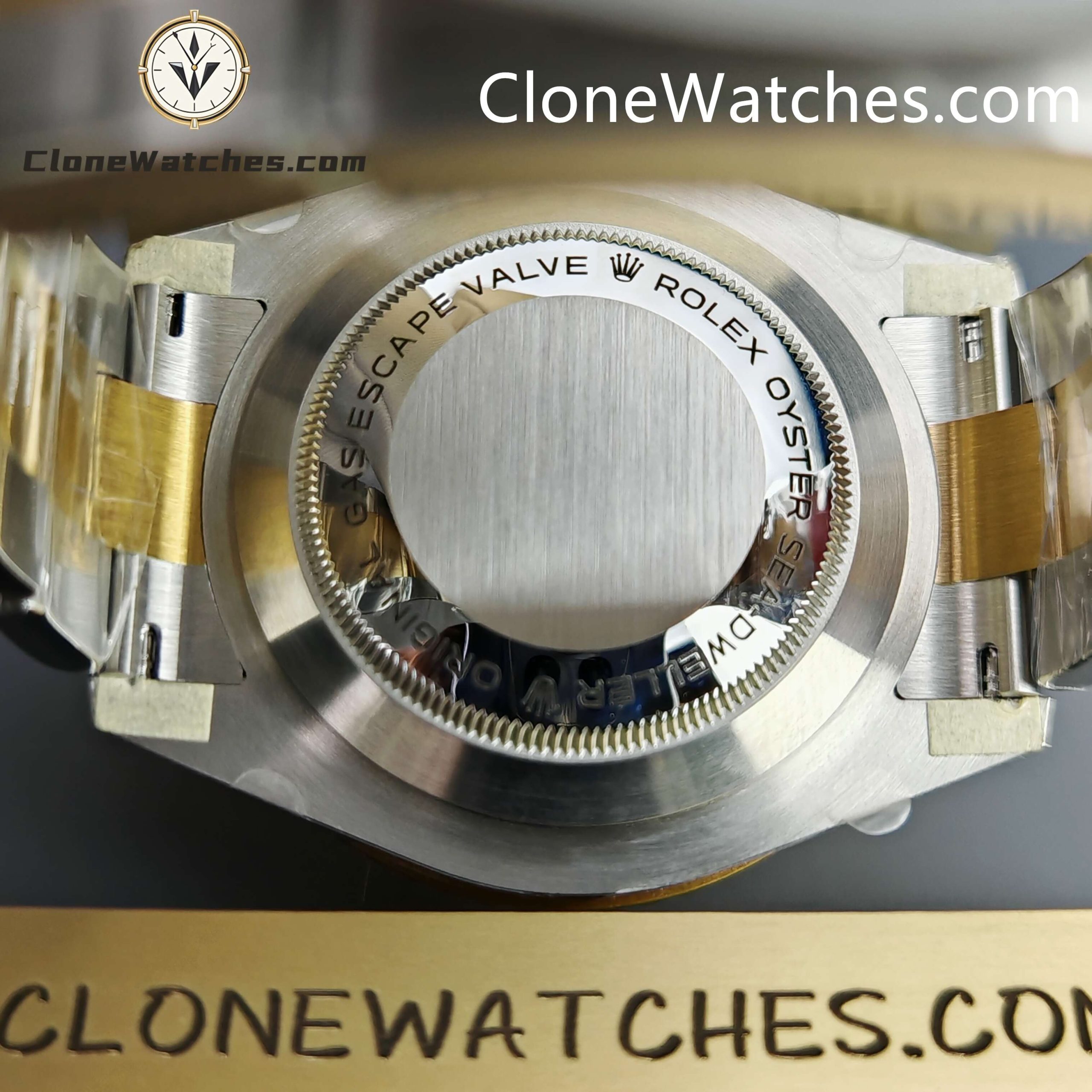Rolex Super Clone Watches 1:1 Sea Dweller Yellow Gold Black Dial 126603 3235 Movement