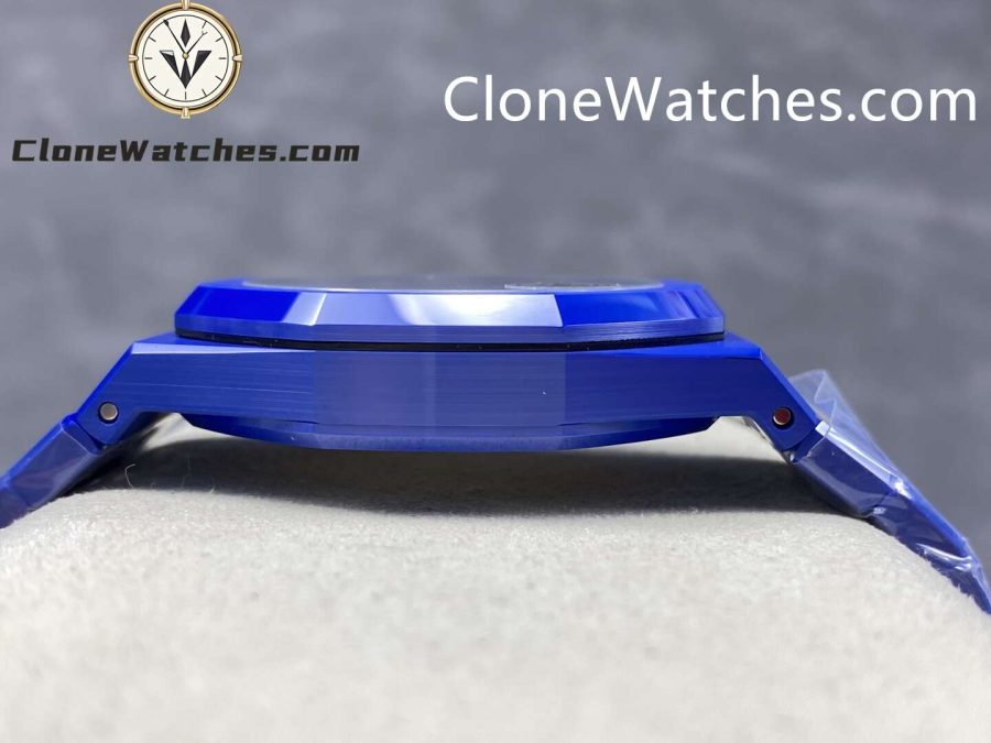 Audemars Piguet Super Clone Watches 1:1 Royal Oak Blue Ceramic 15500 White Dial