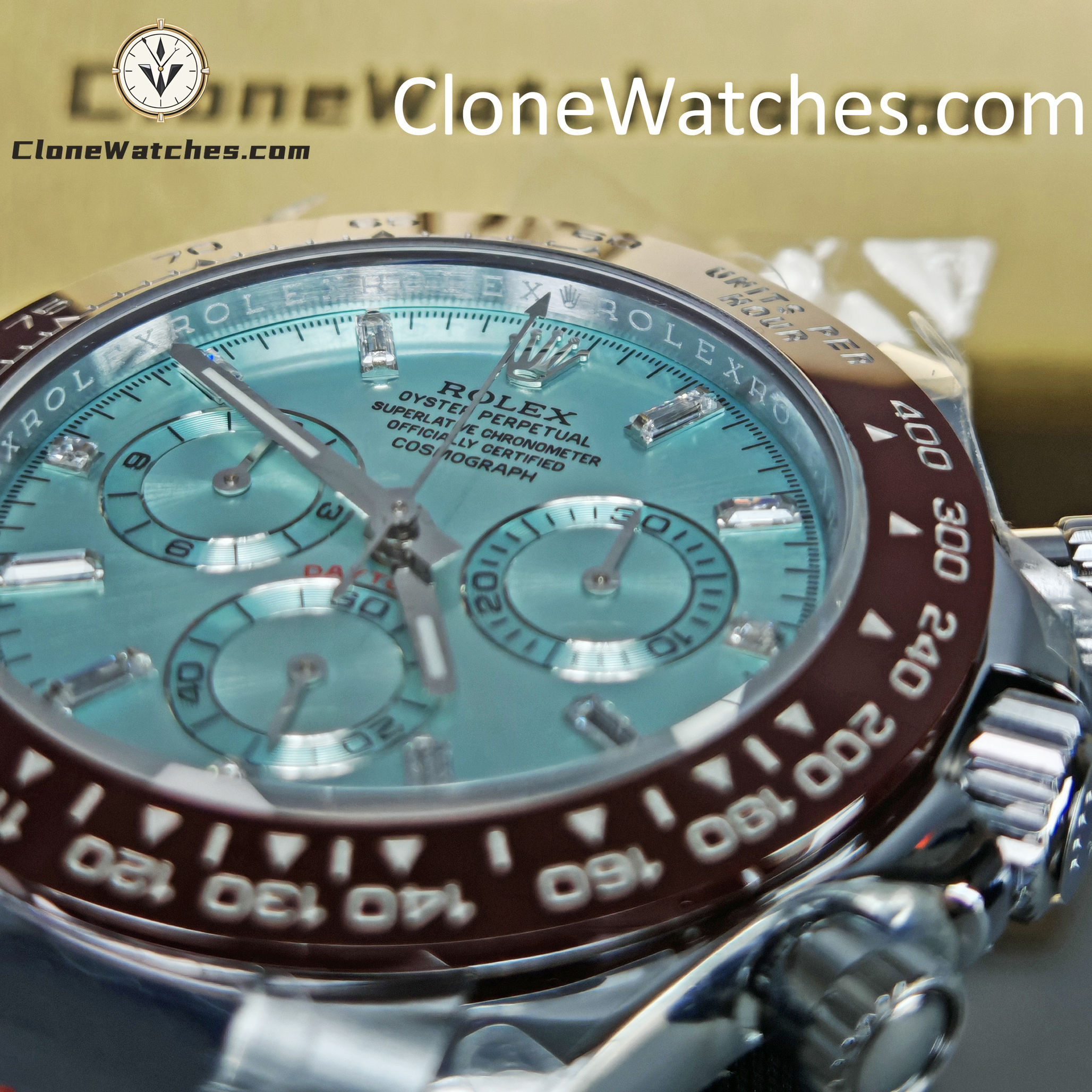Rolex Super Clone Watches 1:1 ICE BLUE Daytona M116506-0002 4130 Movement