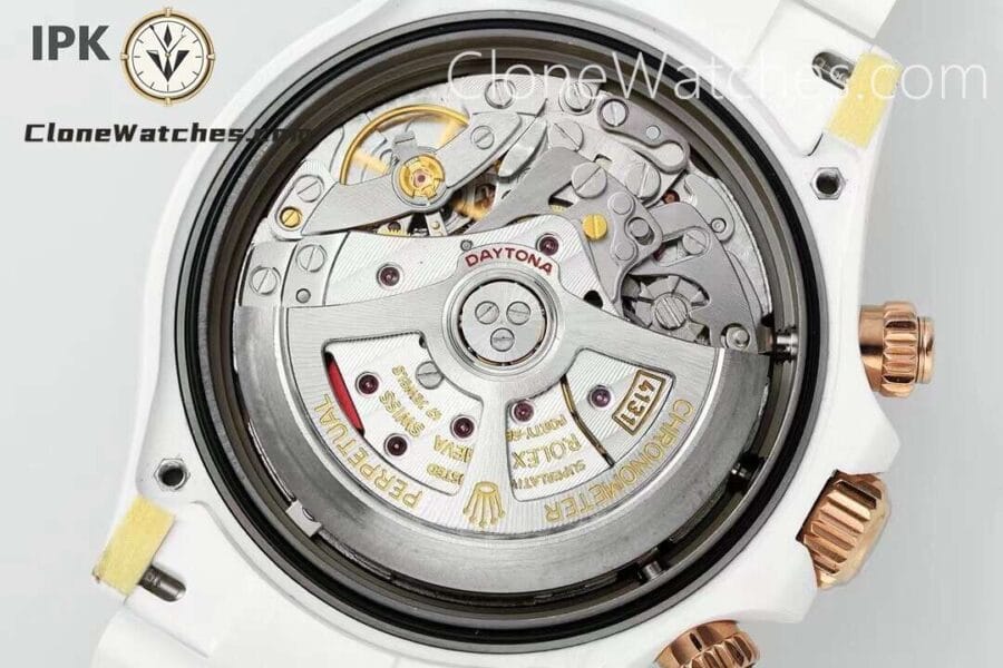 Modified Super Clone Watches 1:1 AET Rolex Daytona Full Ceramic SAKURA 4130 Movement