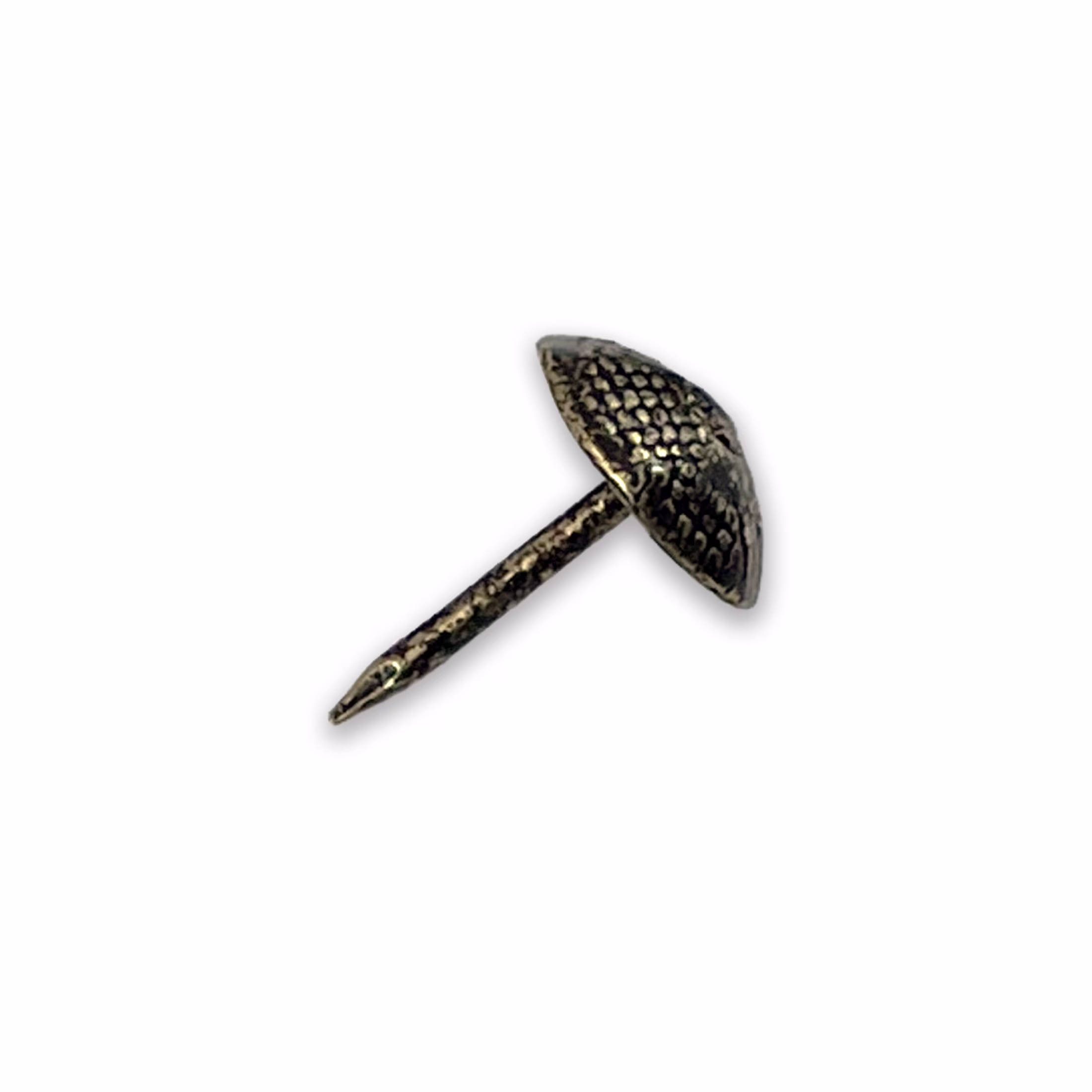 Fas-n-tite Upholstery Nails, Steel, Bright Finish, Antique Brass, 25 pack