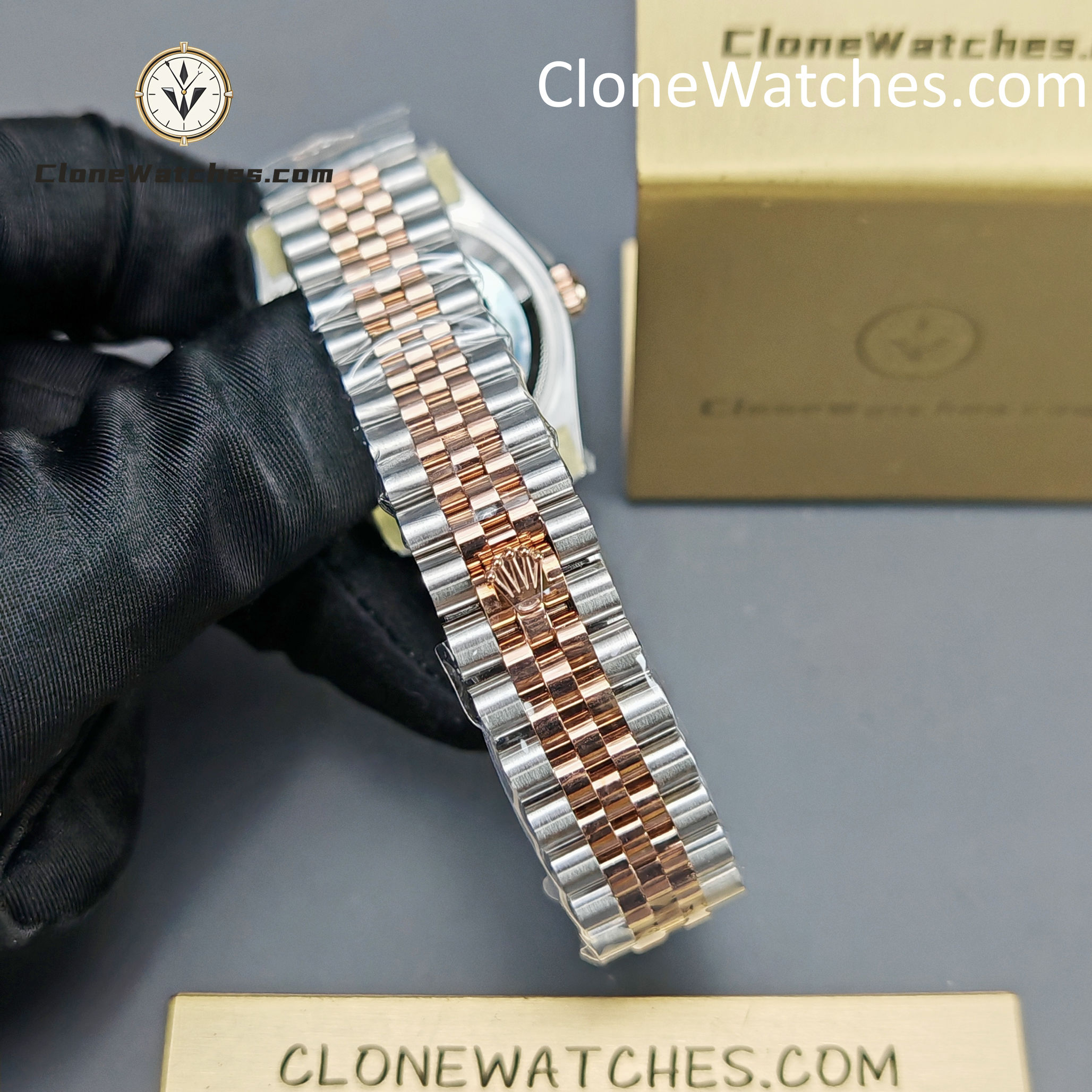 Rolex Super Clone Watches 1:1 DateJust m278243-0028 Jubilee 31MM 2236 Movement