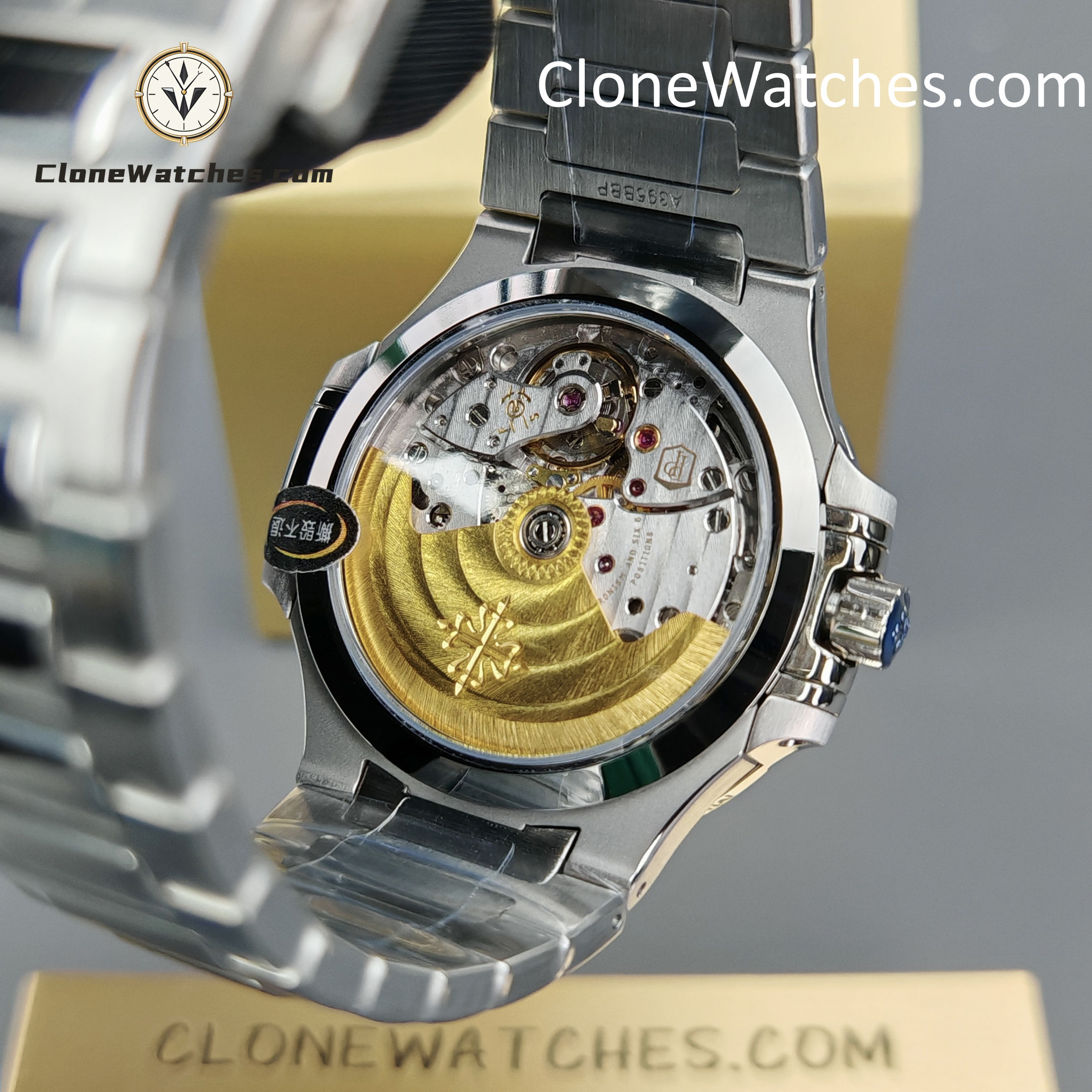 Patek Philippe Super Clone Watches 1:1 Nautilus White Dial Diamond Frame 7118/1200A-010 35.2 mm