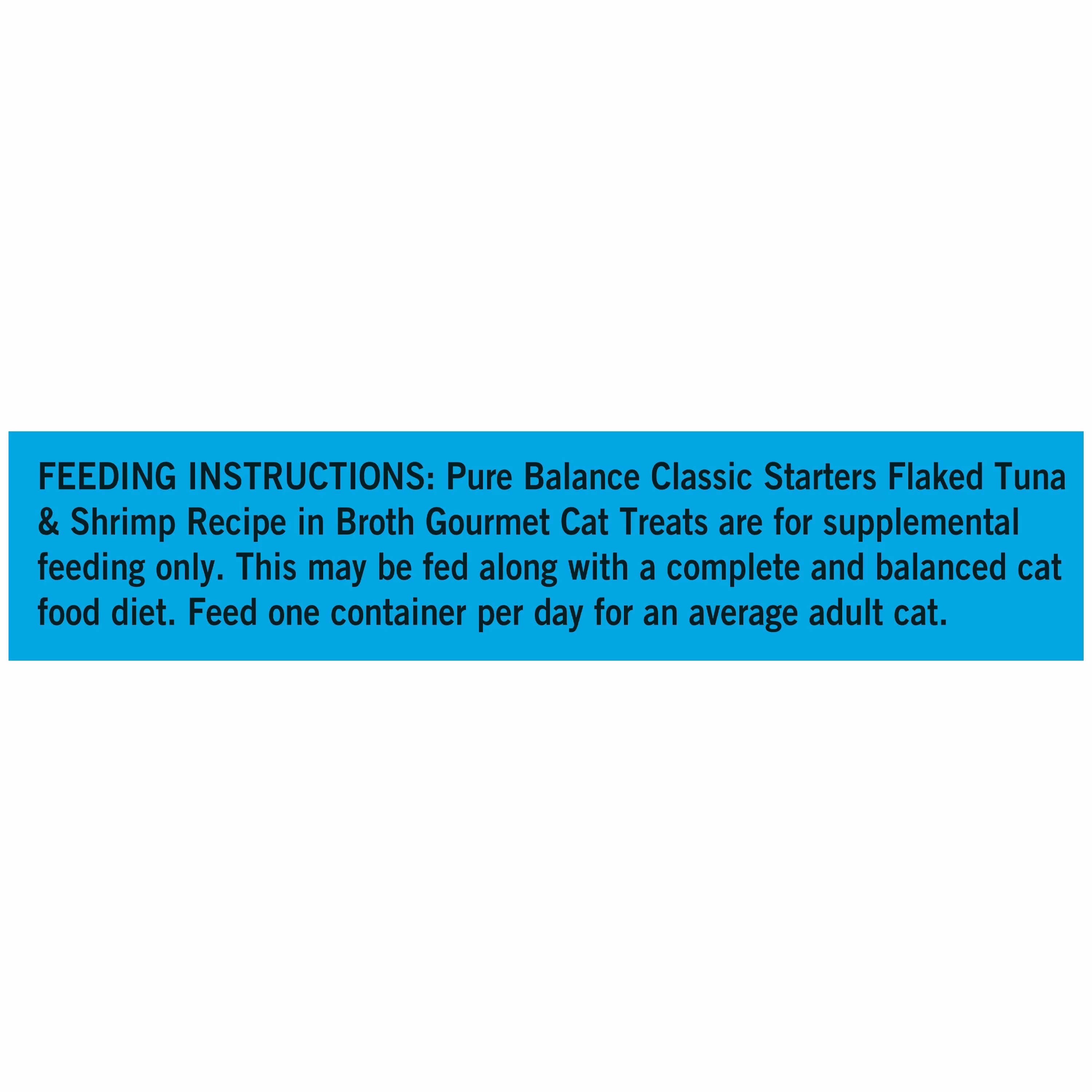 (14 pack) Pure Balance Classic Starters Flaked Tuna & Shrimp Recipe in Broth Gourmet Cat Treats, 1.4 oz