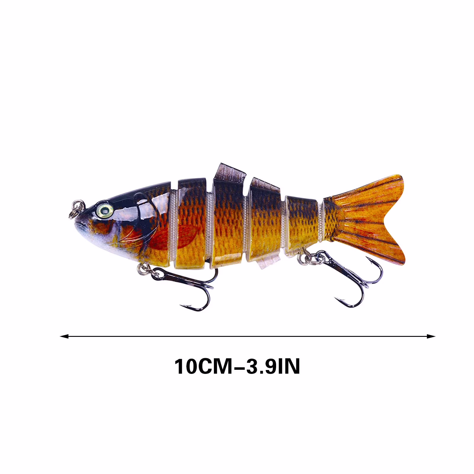 Holloyiver Fishing Lures for Freshwater and Saltwater, Lifelike Swimbait for Bass Trout Crappie, Slow Sinking Bass Fishing Lure, Amazing Fishing Gear Gifts for Men, Fishing Lover