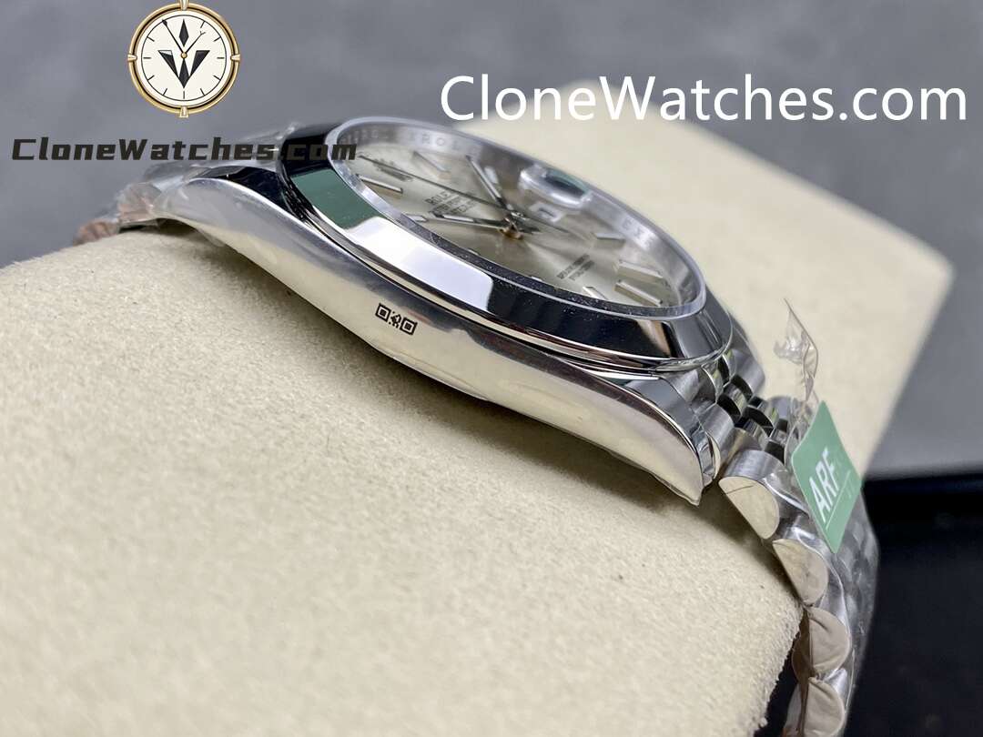Rolex Super Clone Watches 1:1 DateJust Silver Dial m126300-0004 Jubilee 41MM 3235 Movement