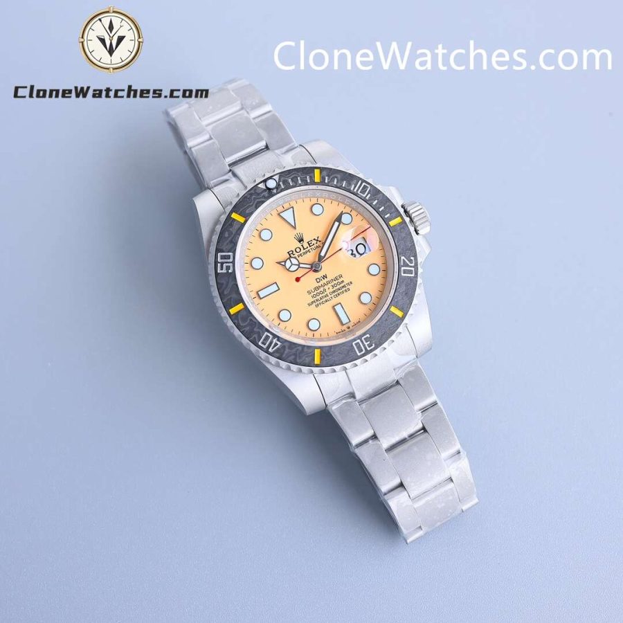 Modified Super Clone Watches 1:1 DiW Rolex Submariner DUNE 3235 Movement