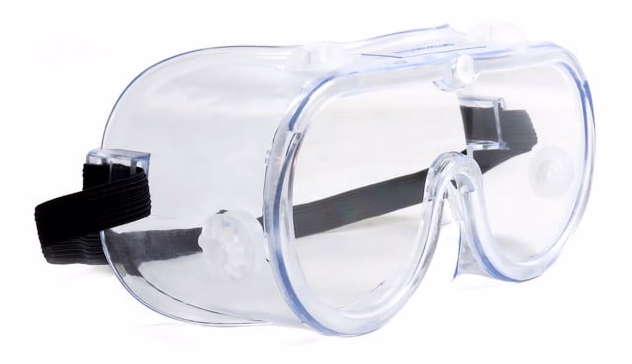 Hyper Tough Splash Goggles, Clear 100% UV Block. Safety Goggle Eye Ojo.