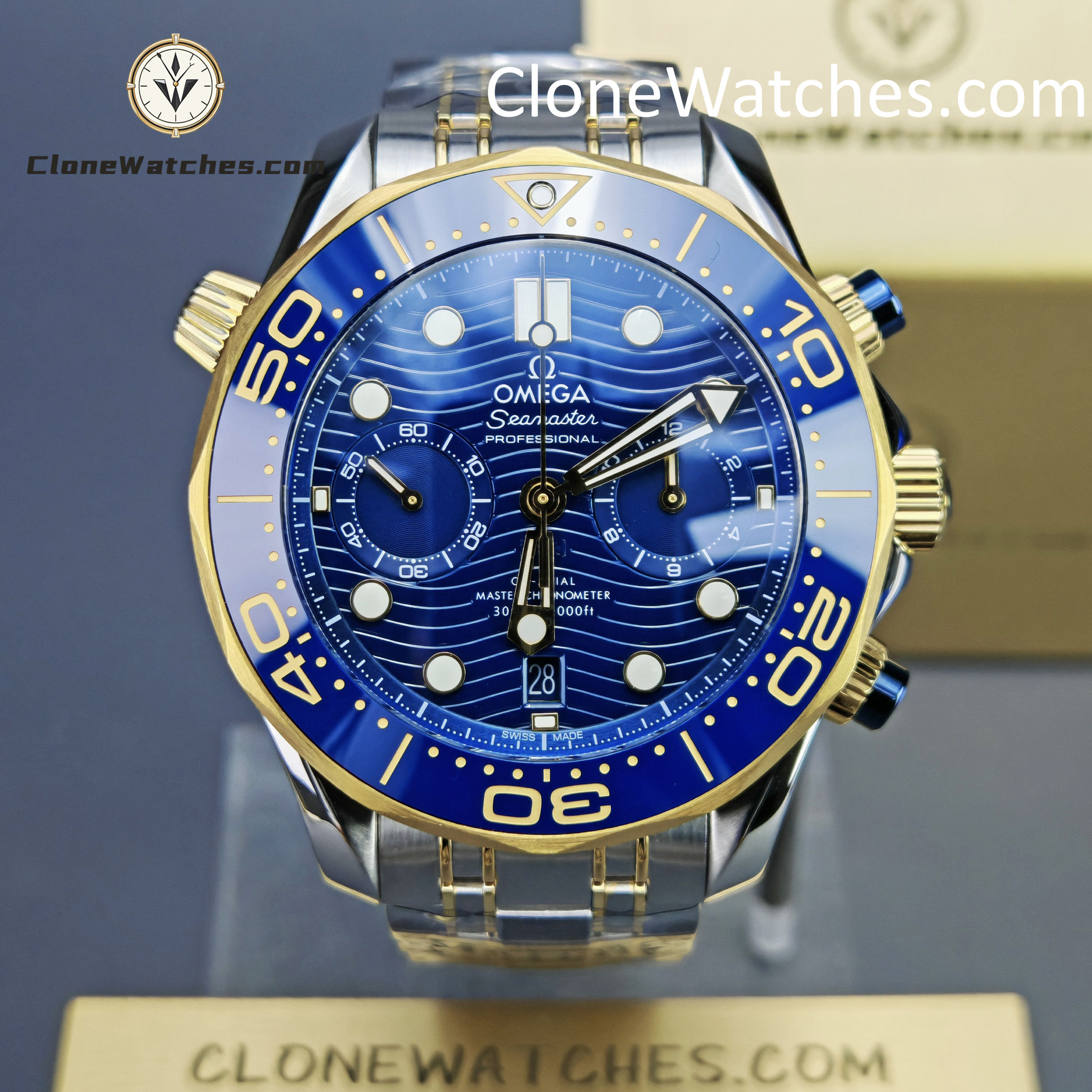 OMEGA Super Clone Watches 1:1 Seamaster Diver 300M 44MM 210.20.44.51.03.001