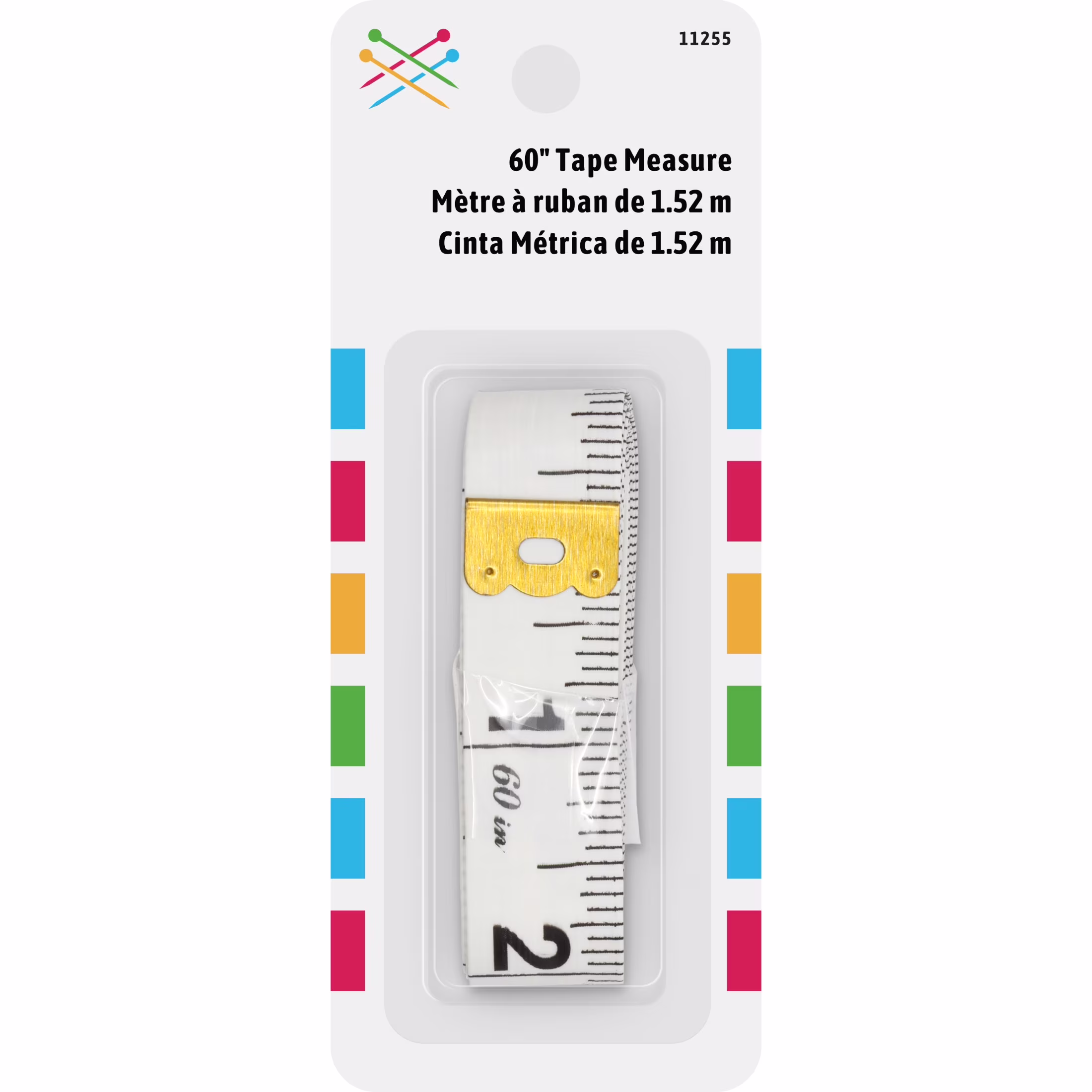 60 Inch Tape Measure in White