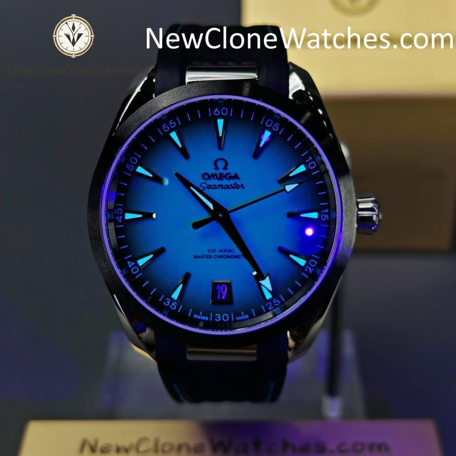 OMEGA Super Clone Watches 1:1 Seamaster Aqua Terra 150M 220.32.41.21.03.001 41 mm Blue Dial