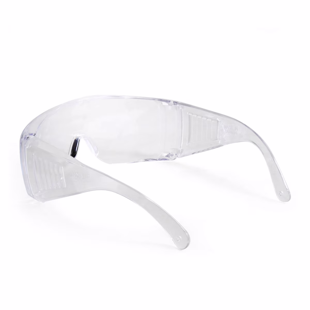 Hyper Tough Clear Safety Glasses with Z87.1 Poly-Carbonate Lens Fit-over HTS-690460