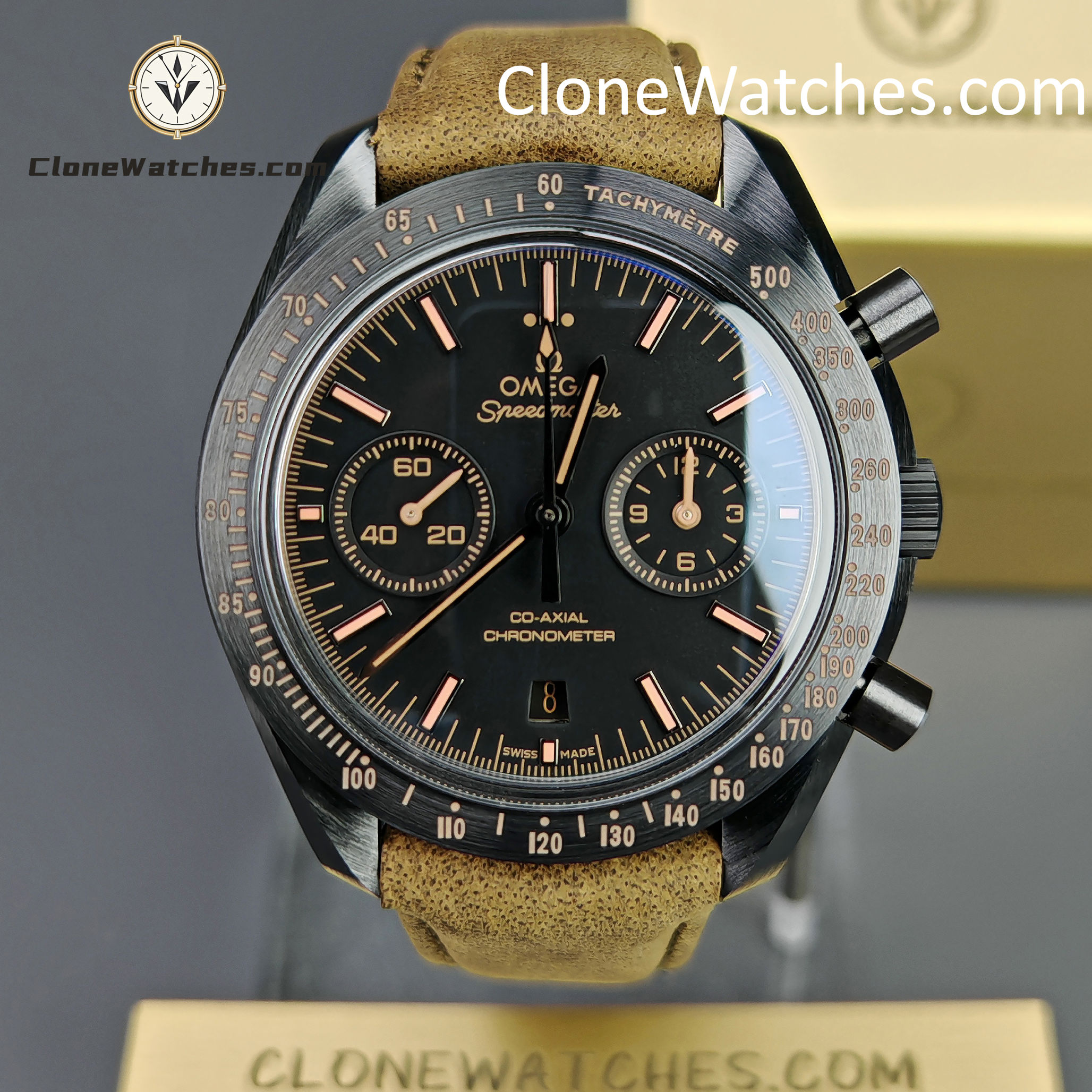OMEGA Super Clone Watches 1:1 Speedmaster Dark Side of the Moon 311.92.44.51.01.006 44.25mm Vintage Black