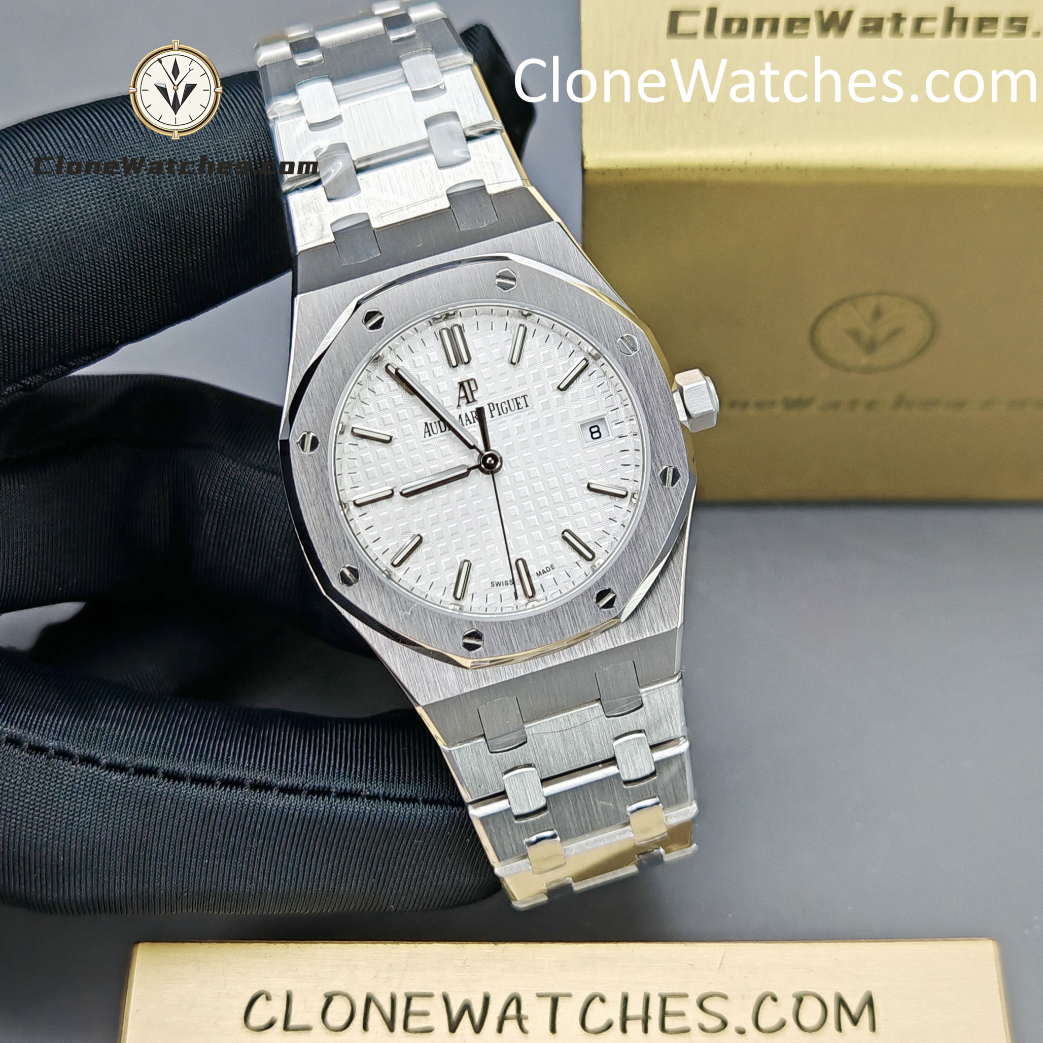 Audemars Piguet Super Clone Watches 1:1 Royal Oak Selfwinding 77350ST 34mm