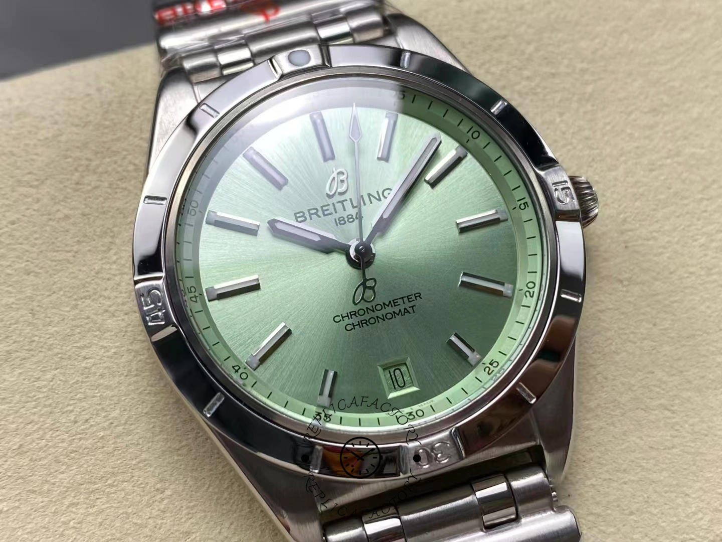 Breitling Chronomat Automatic 36mm Mint Green A10380101L1A1 Replica