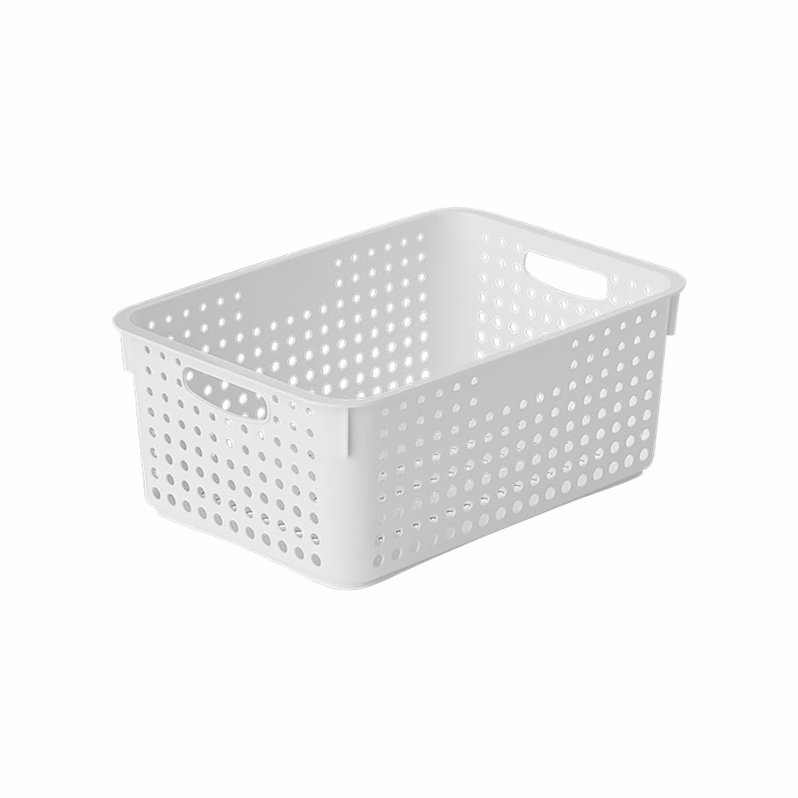 TOPRenddon Storage Basket Plastic Storage Basket Tabletop Miscellaneous Items Snack Storage Frame Bath Basket Vegetable Basket Kitchen Storage Box