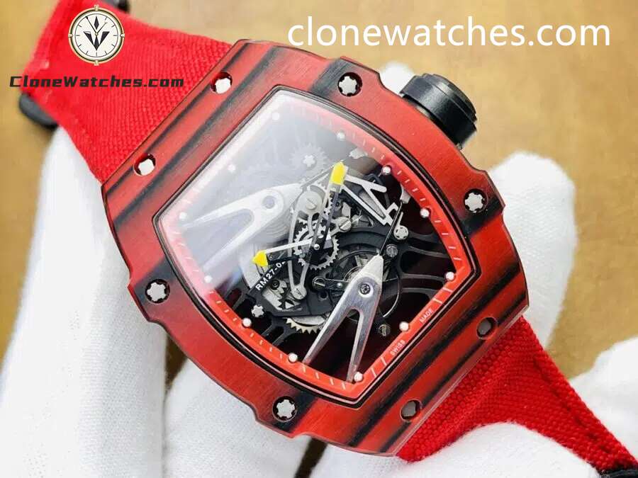 Richard Mille Super Clone Watches 1:1 RM 27 – 02 Red 41.5mm