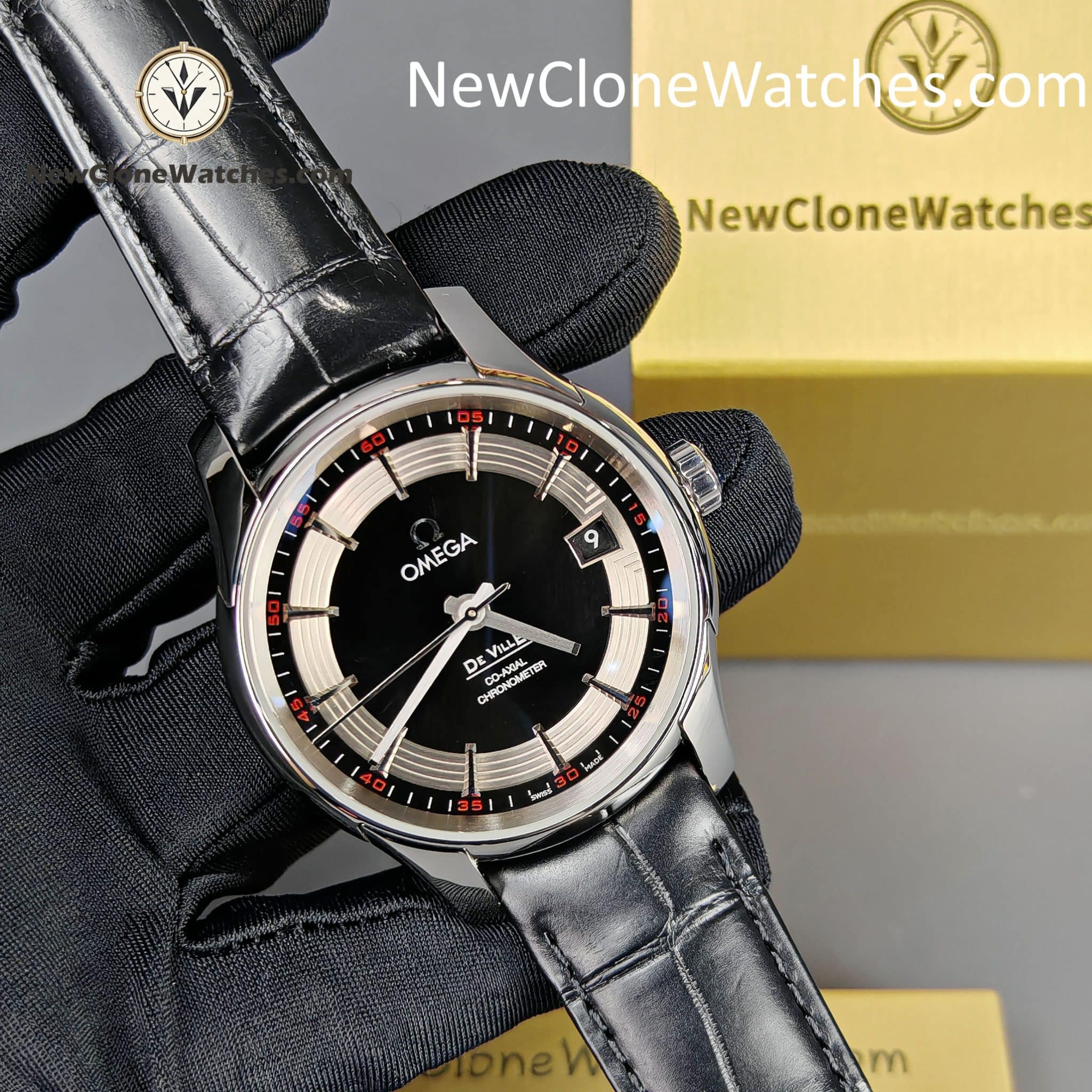 OMEGA Super Clone Watches 1:1 De Ville Hour Vision 431.33.41.21.01.001 41MM