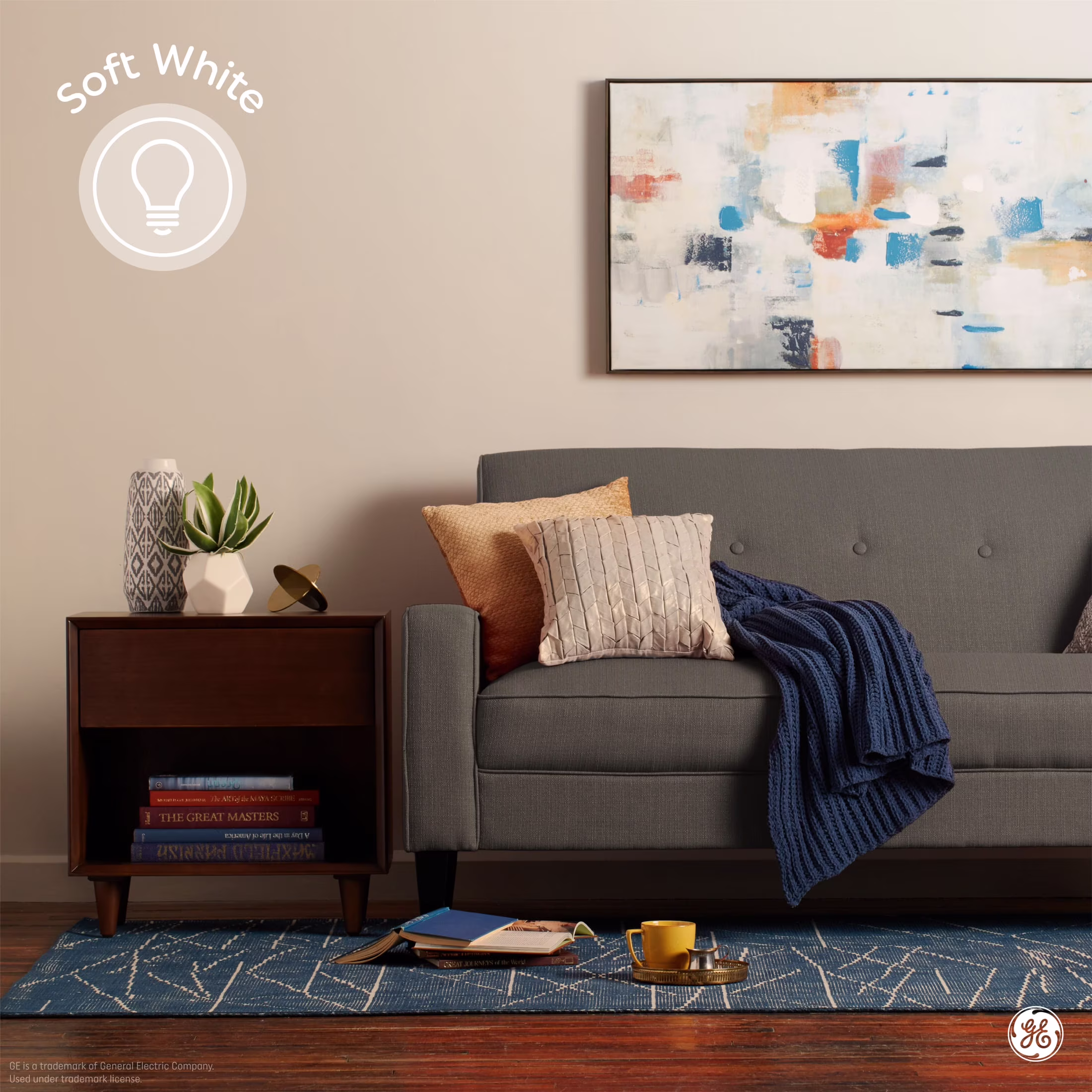 GE Incandescent Light Bulb, 40 Watt, Soft White, A15 Appliance Bulb, Medium Base, Clear Finish