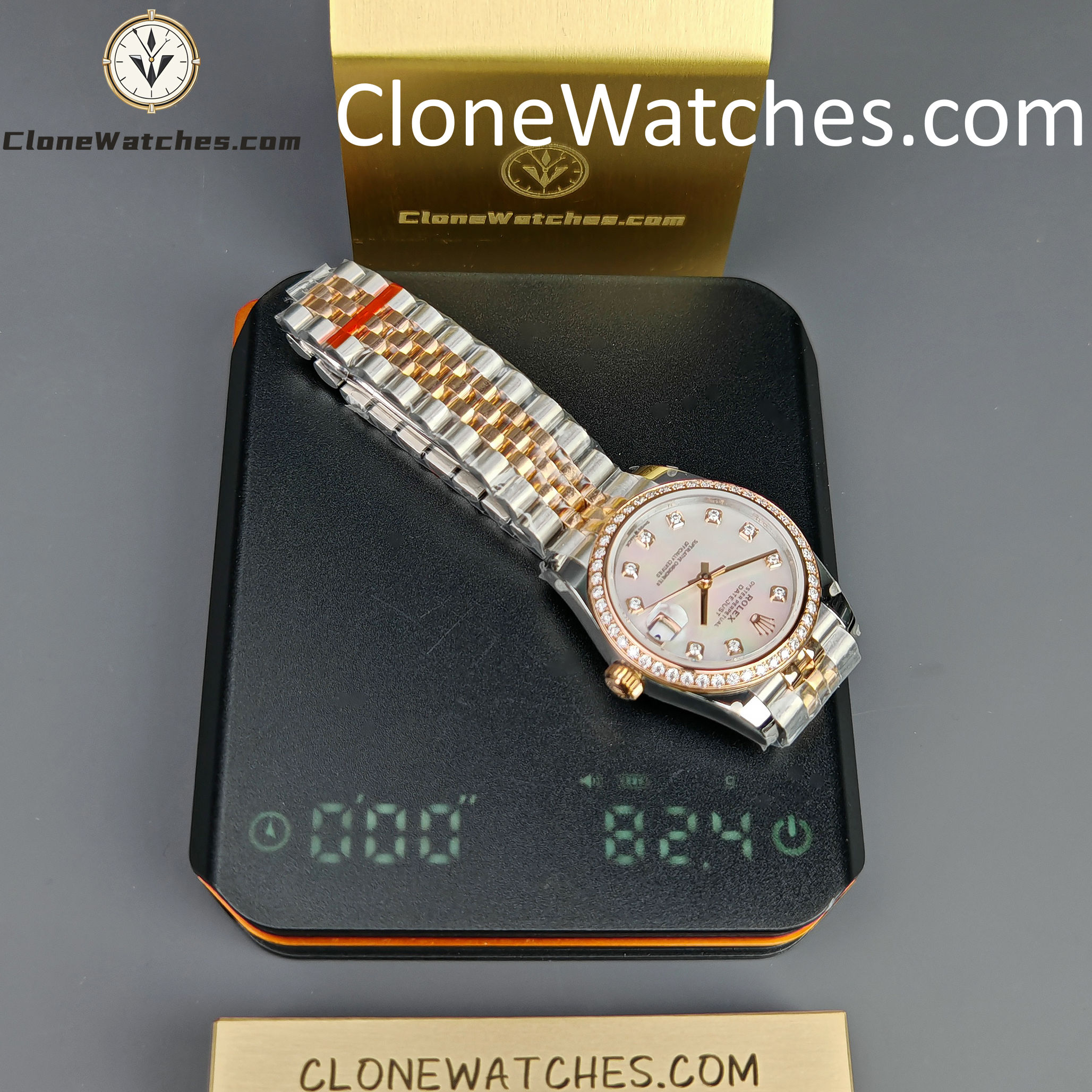 Rolex Super Clone Watches 1:1 DateJust m278381rbr-0026 Jubilee 31MM 2236 Movement