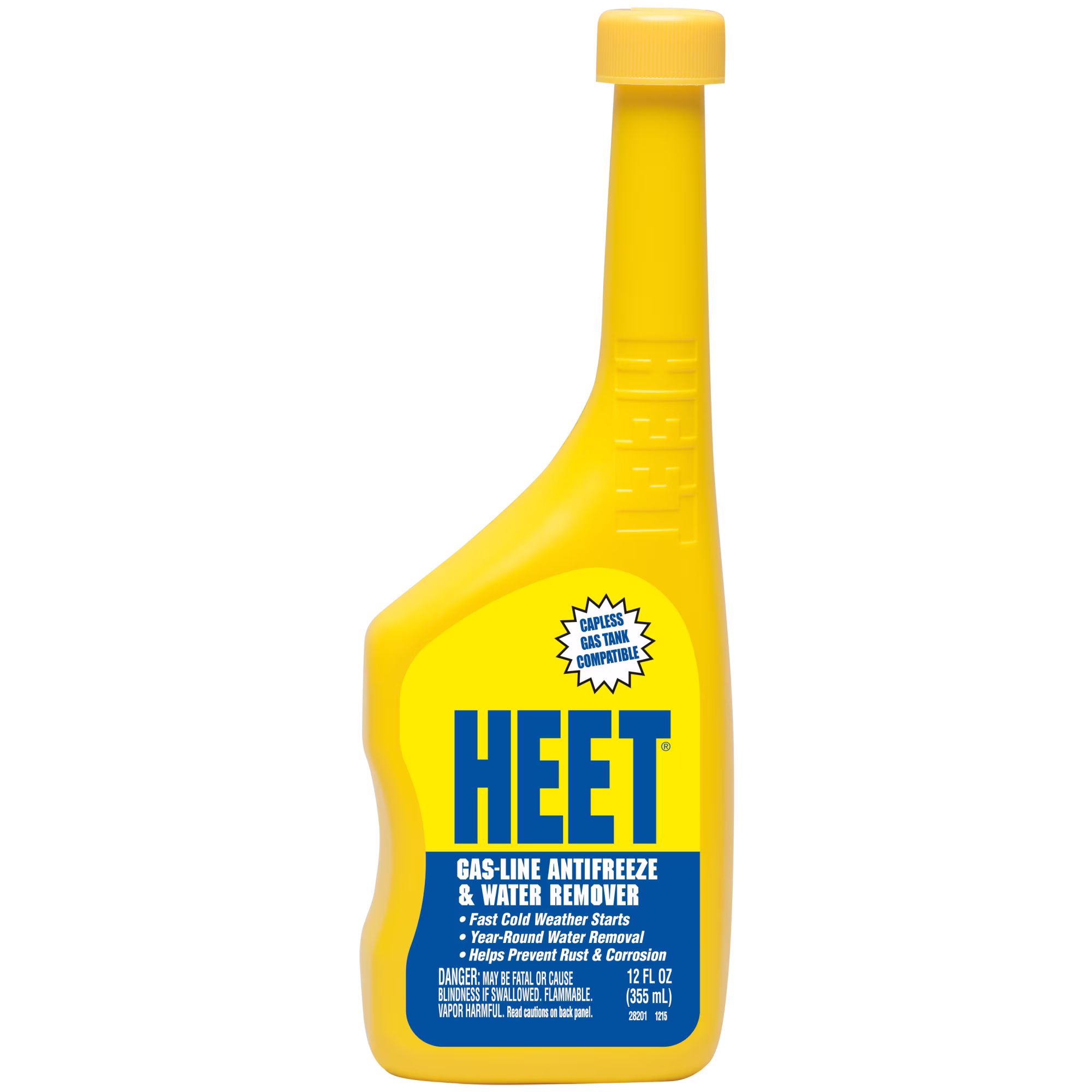 HEET Gas-Line Antifreeze & Water Remover 12 oz for 4-Cycle Engines