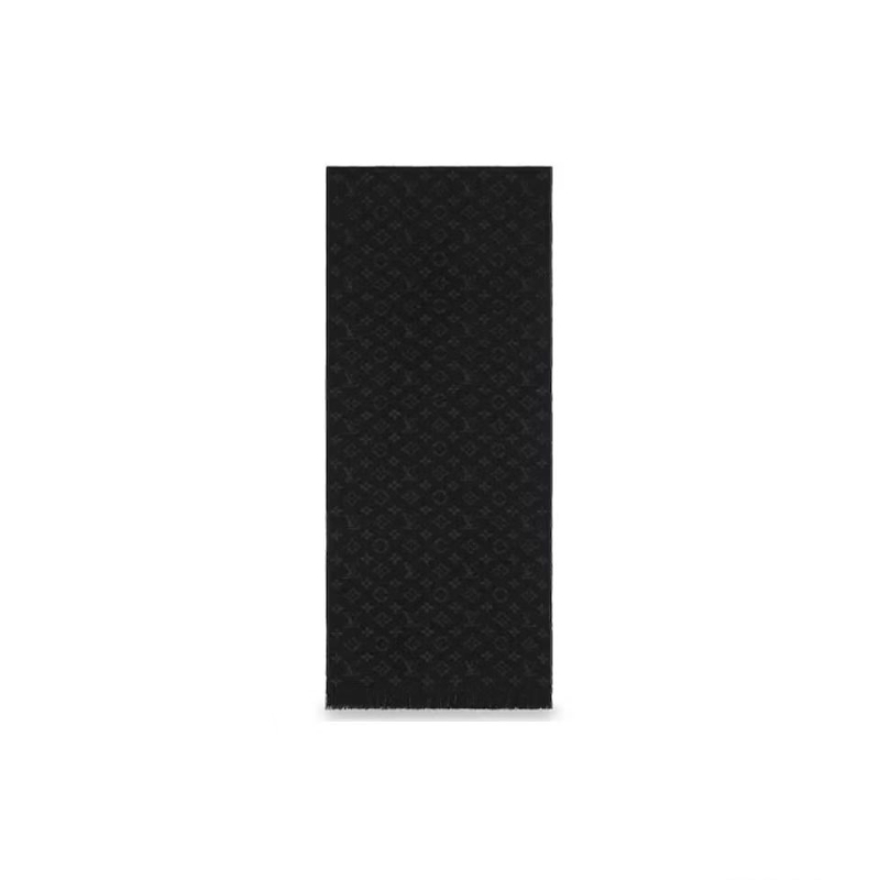LOUIS VITTION SCARF BLACK