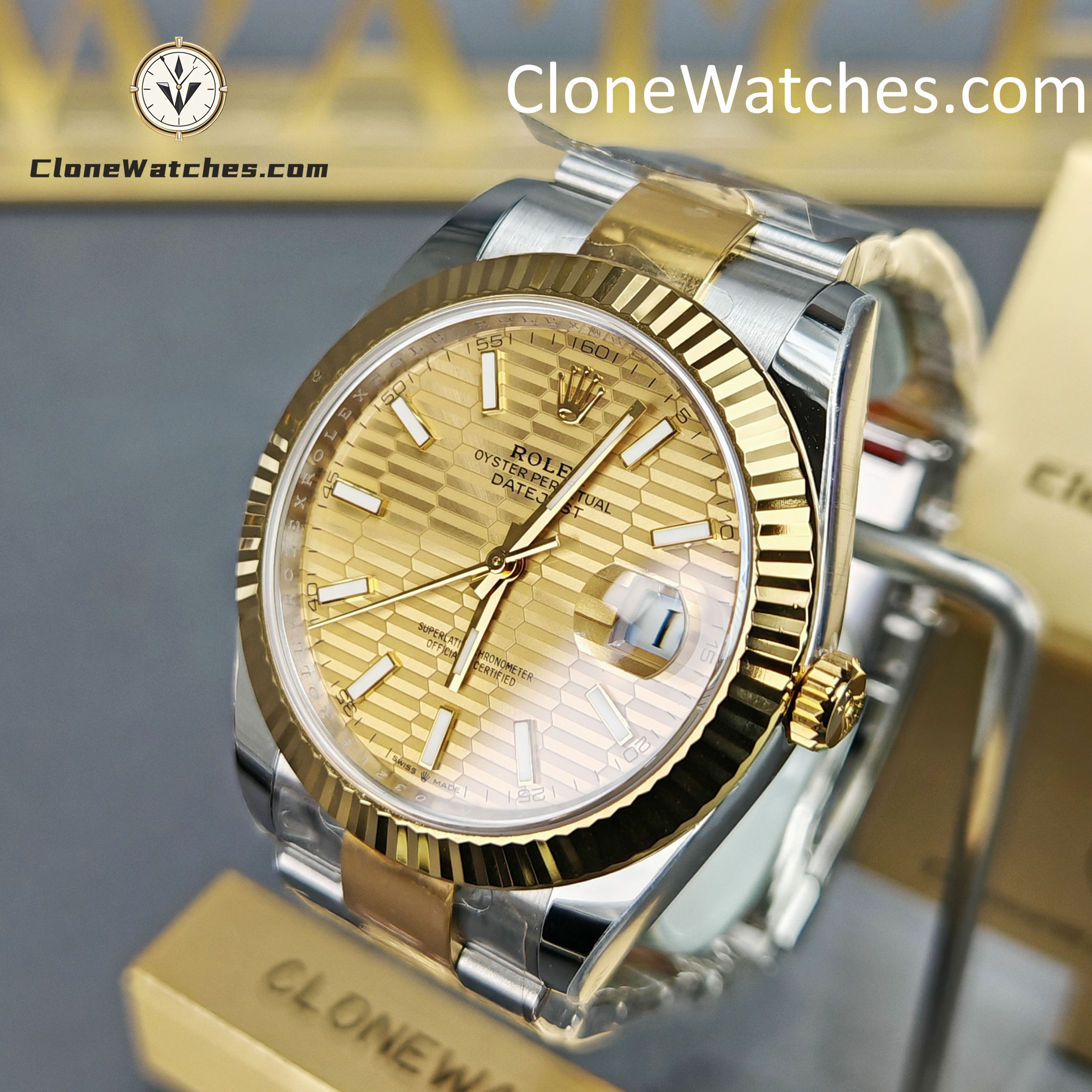Rolex Super Clone Watch 1:1 DateJust m126333-0021 Oyster 41MM 3235 Movement