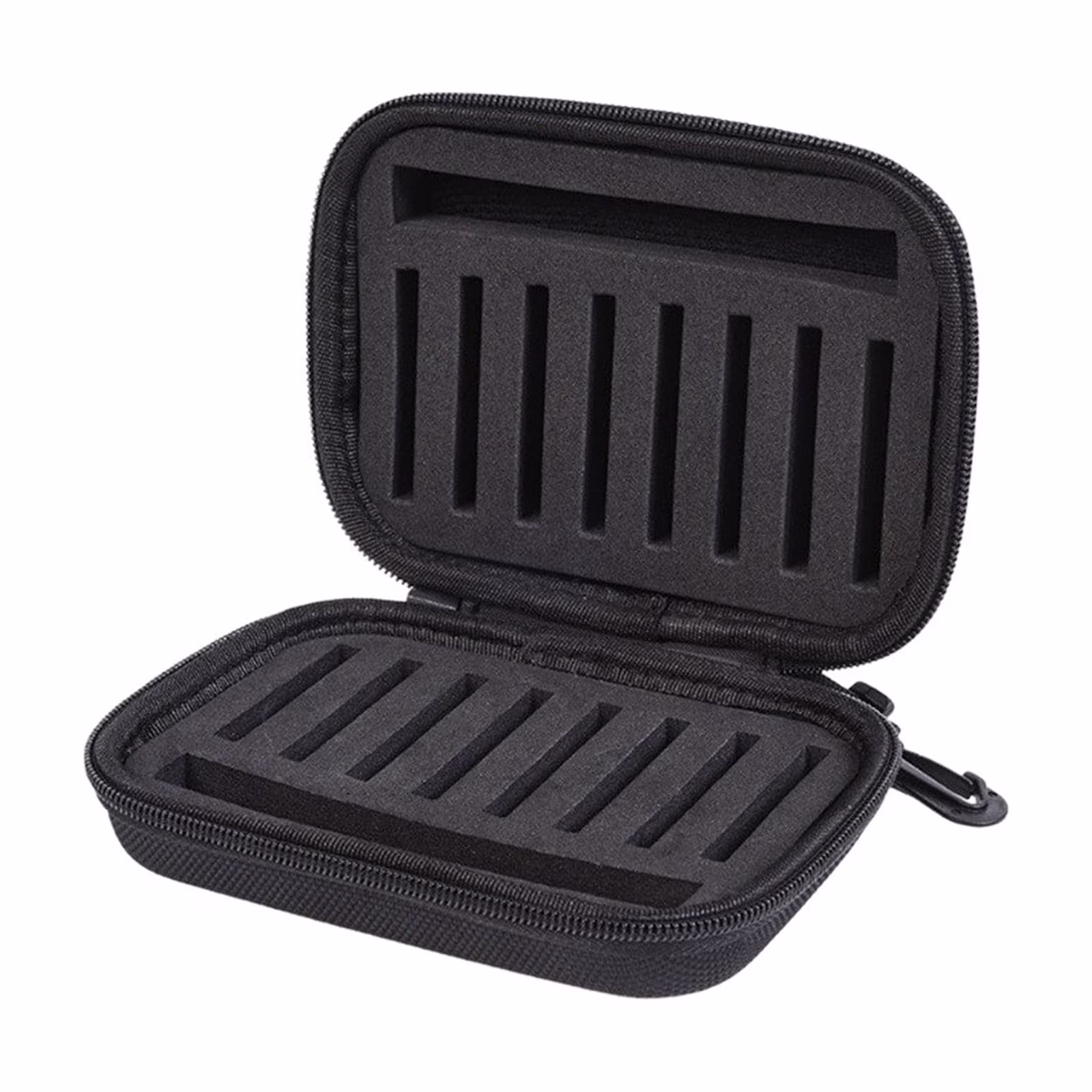 Fishing Tackle Storage Case, Tackle Organizer Box with Hard Shell, Portable Fishing Lure Box for Bait and Gear, Small Bait Case for Boating and Camping