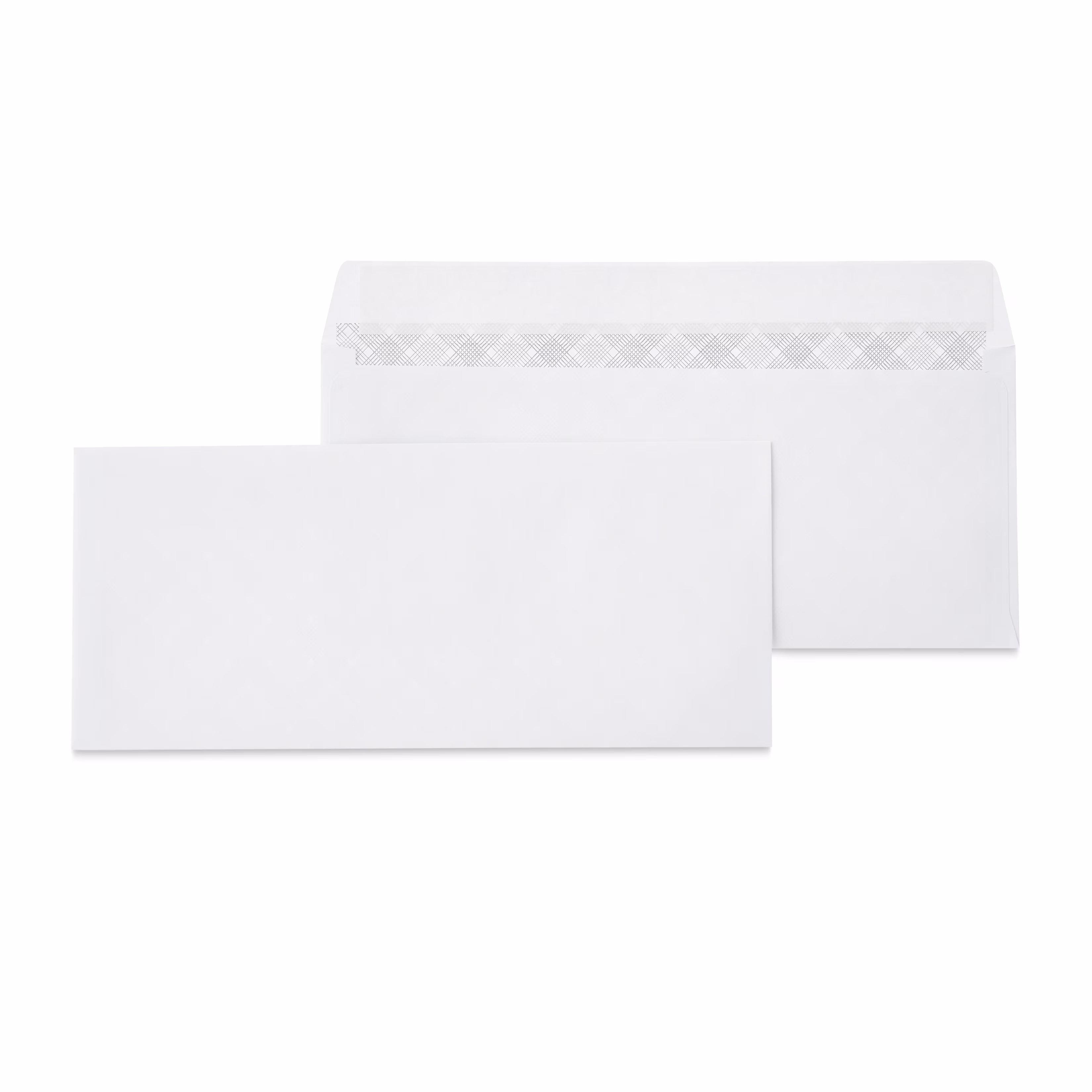 (4 pack) PEN + GEAR #10 Privacy Tint Peel and Stick Envelopes, White, 4.13 in x 9.5 in, 40 Count